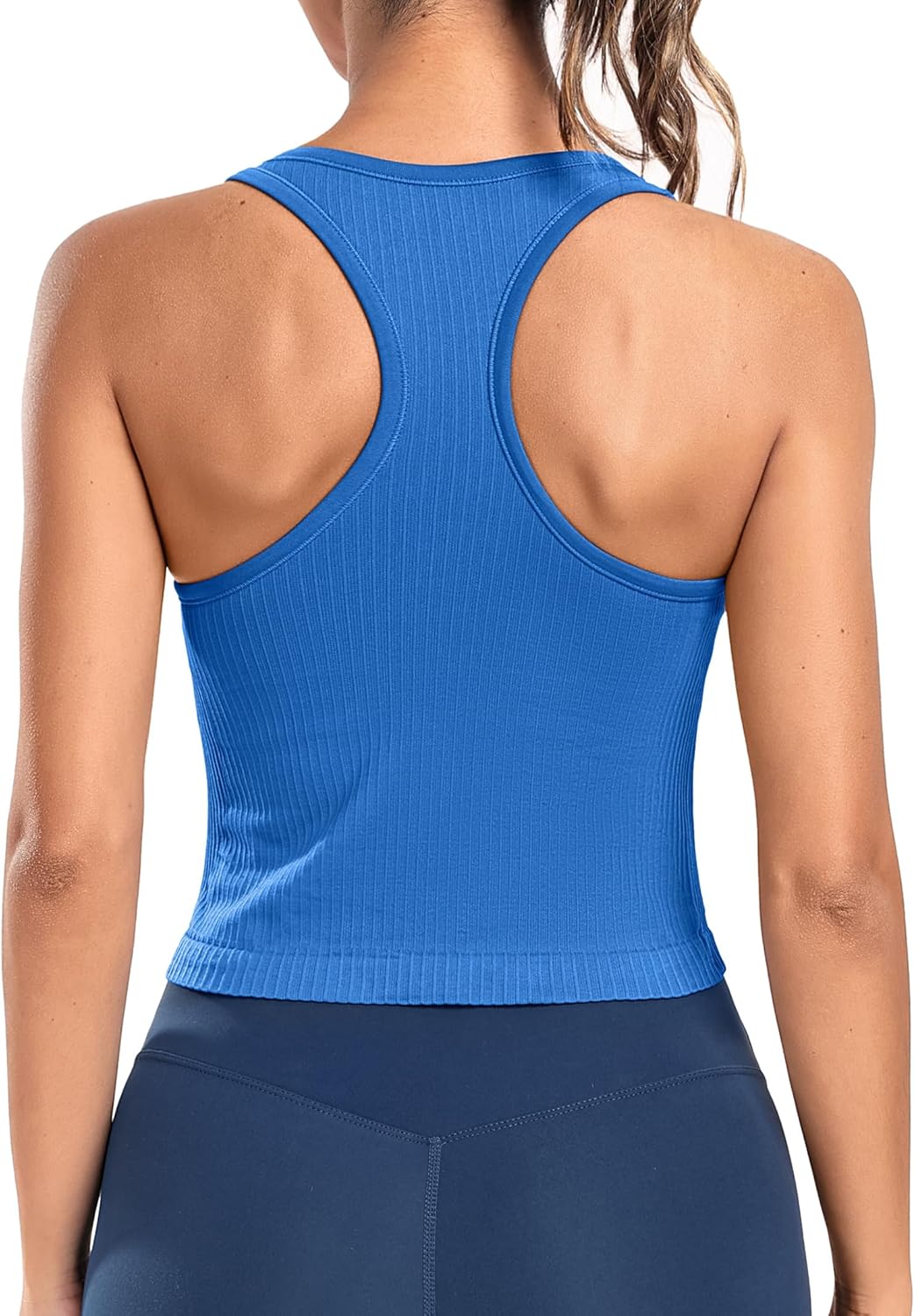 ATTRACO Workout Crop Tops for Women, Special Crop Top with Built-In Bra, Unique...