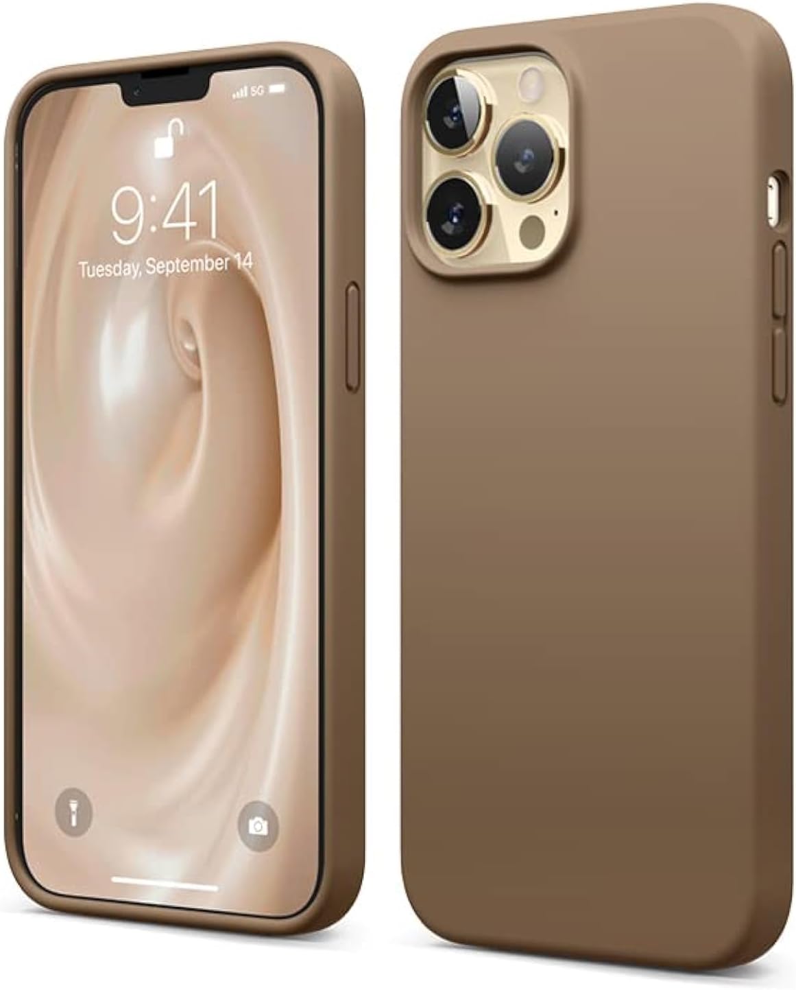 elago Compatible with iPhone 13 Pro Max Case, Liquid Silicone Case, Full Body Sc...