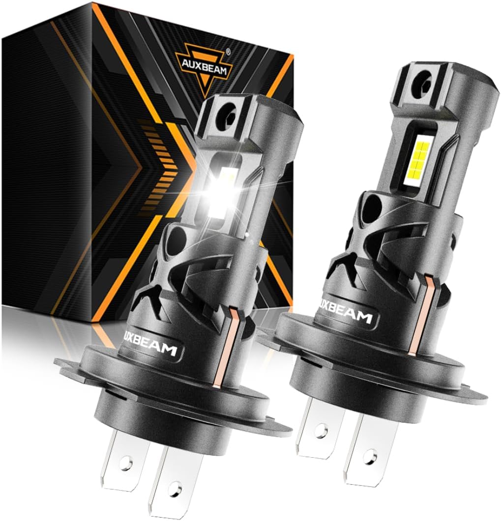 Auxbeam H7 Fog Light, 16000LM 500% Super Brightness H7 Wireless Fog Light Bulbs,...
