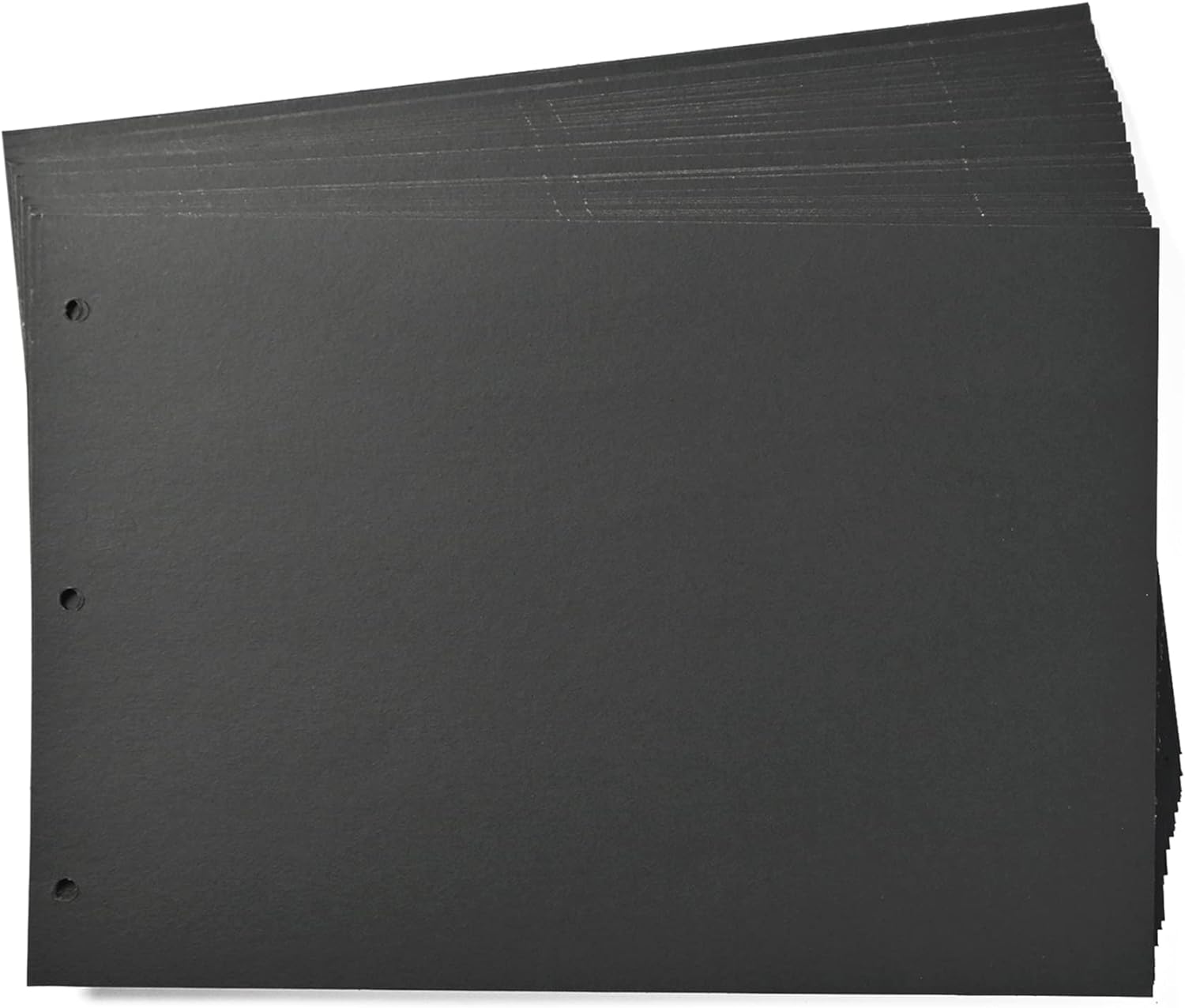 Giiffu Scrapbook Inner Pages, Special Black Refilled Pages for DIY Scrapbook Pho...