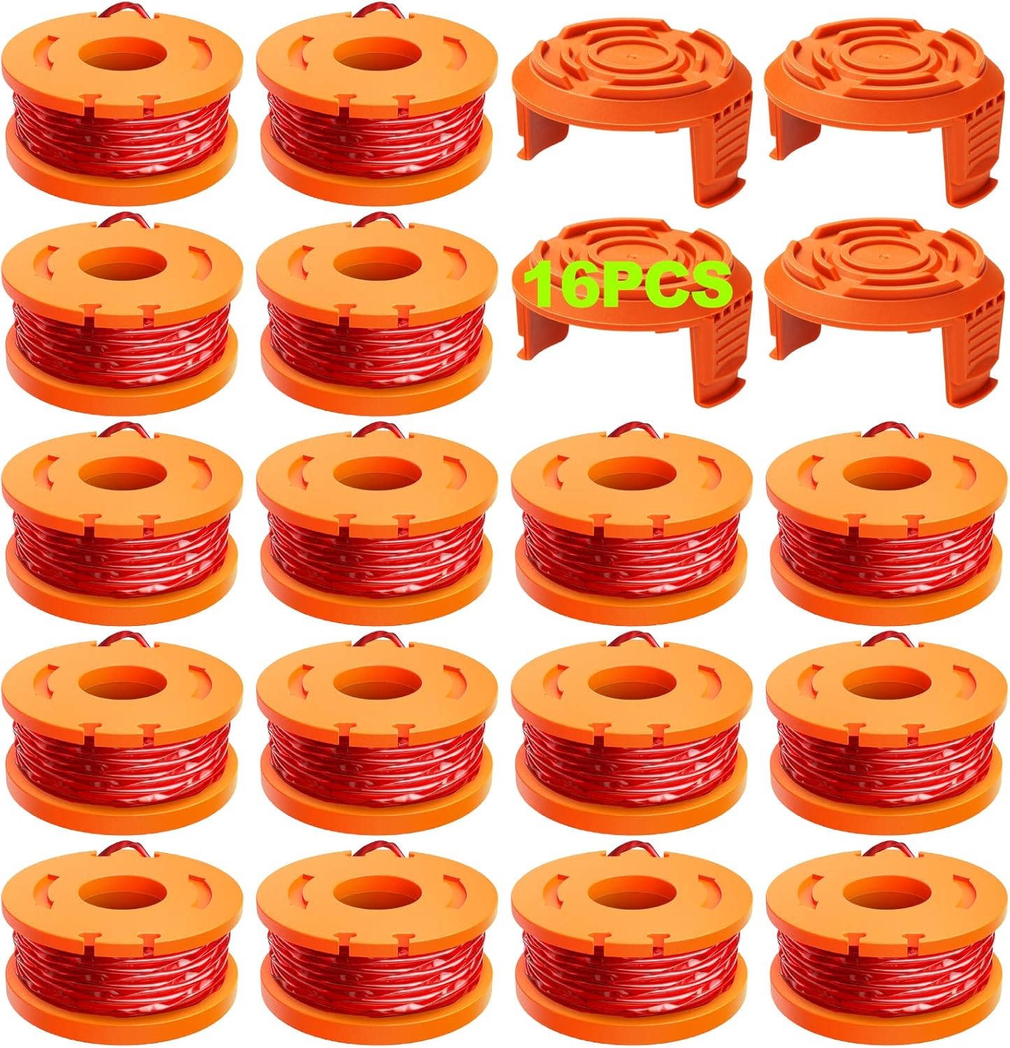 20 Pack Trimmer Spool Line for Worx,(WA0010)Replac...