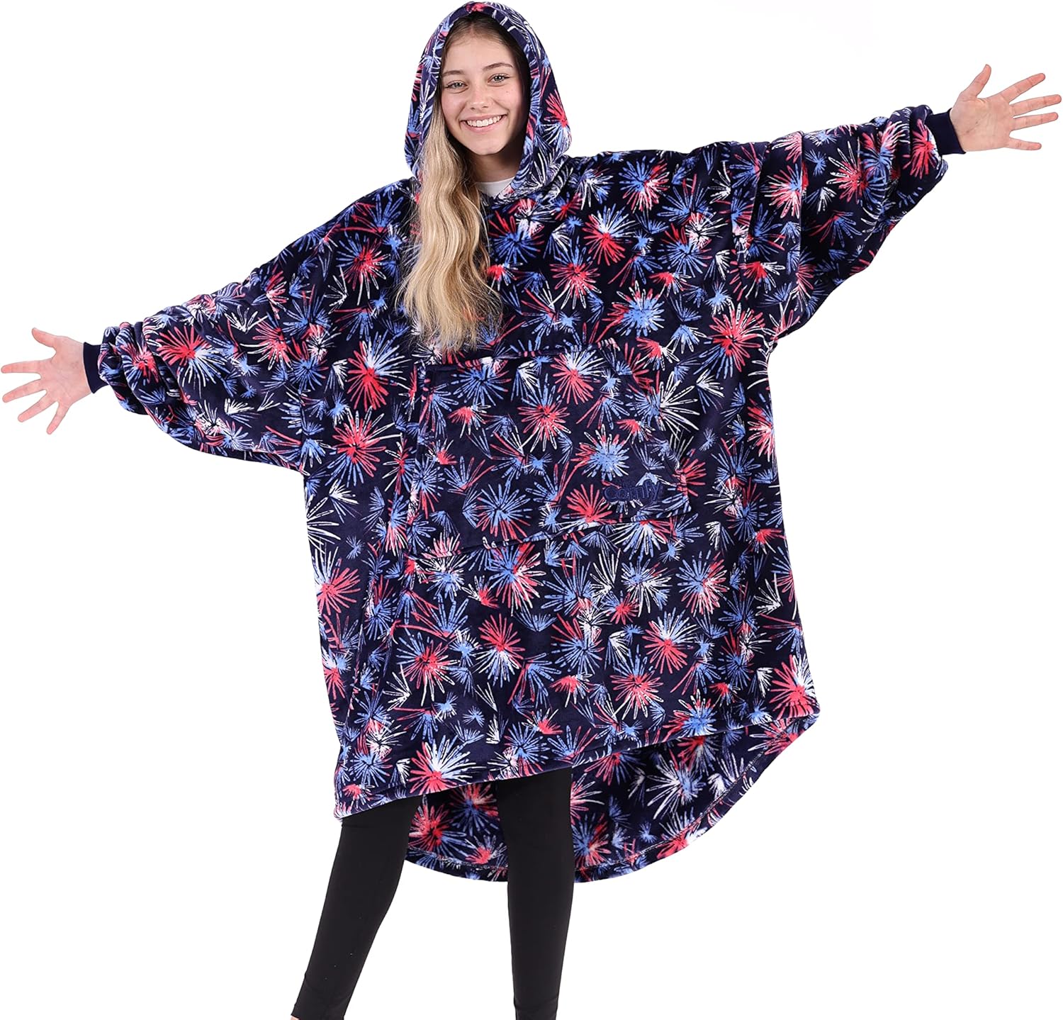 COMFY Dream Wearable Blanket, Special Oversized Light Microfiber Blanket, Innova...