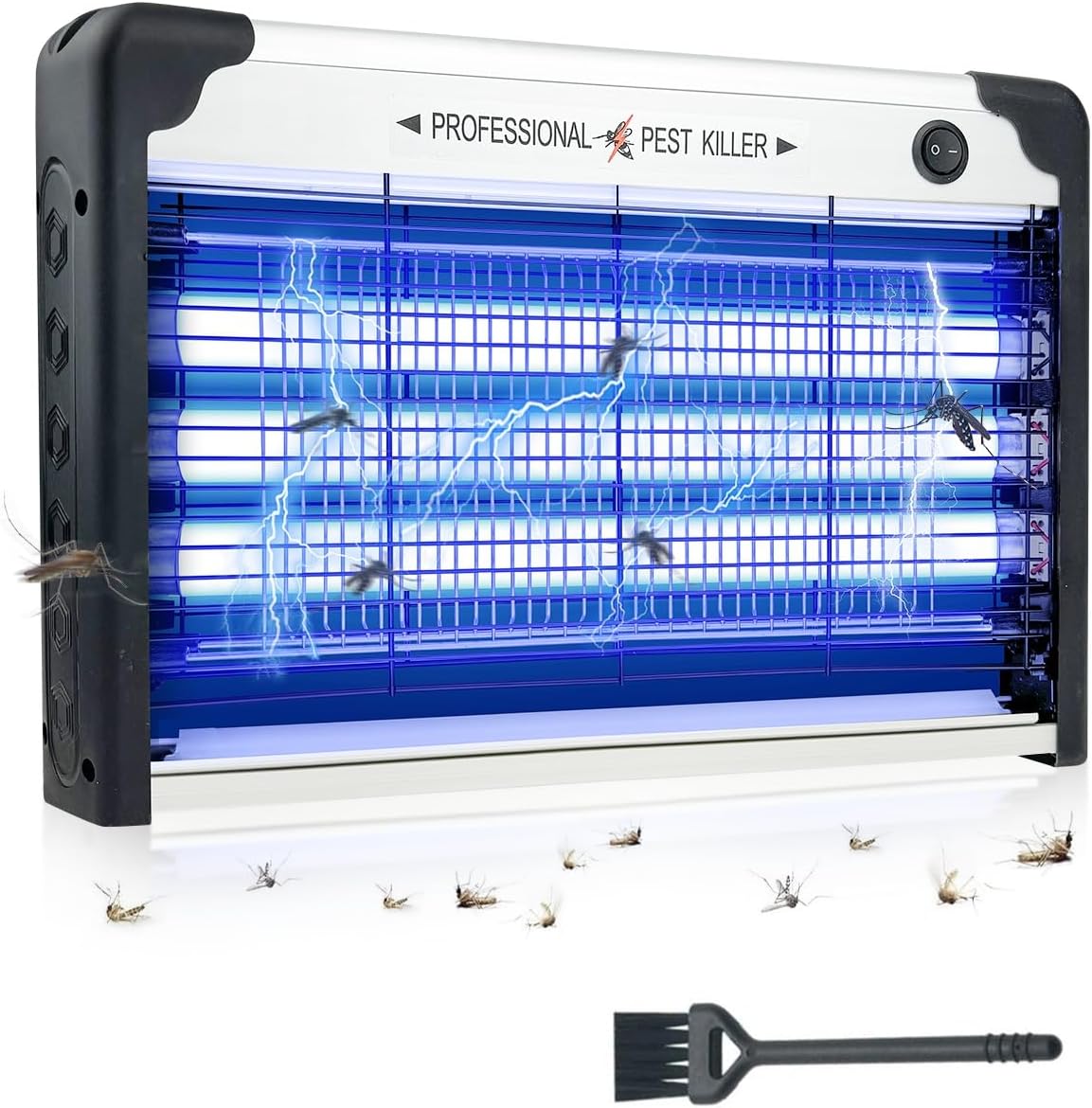 Evolpor 30W Electronic Fly Killer, Fly Zapper Mosquito Zapper with 3 UVA Tubes,...