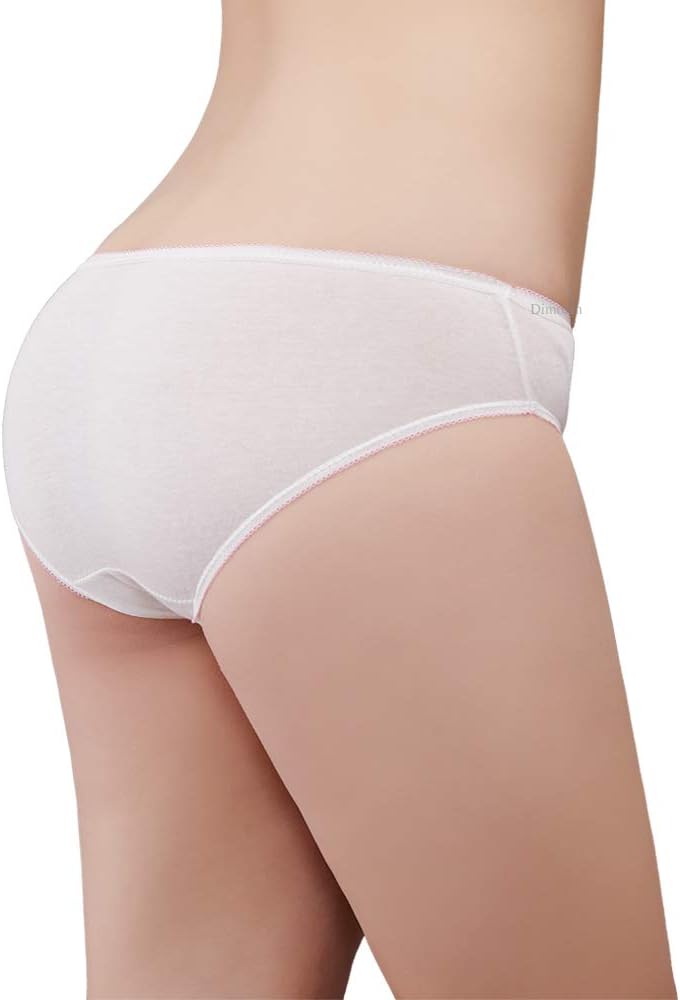 Disposable Underwear for Women, Unique 100% Cotton Panties by Women’s Disposable...