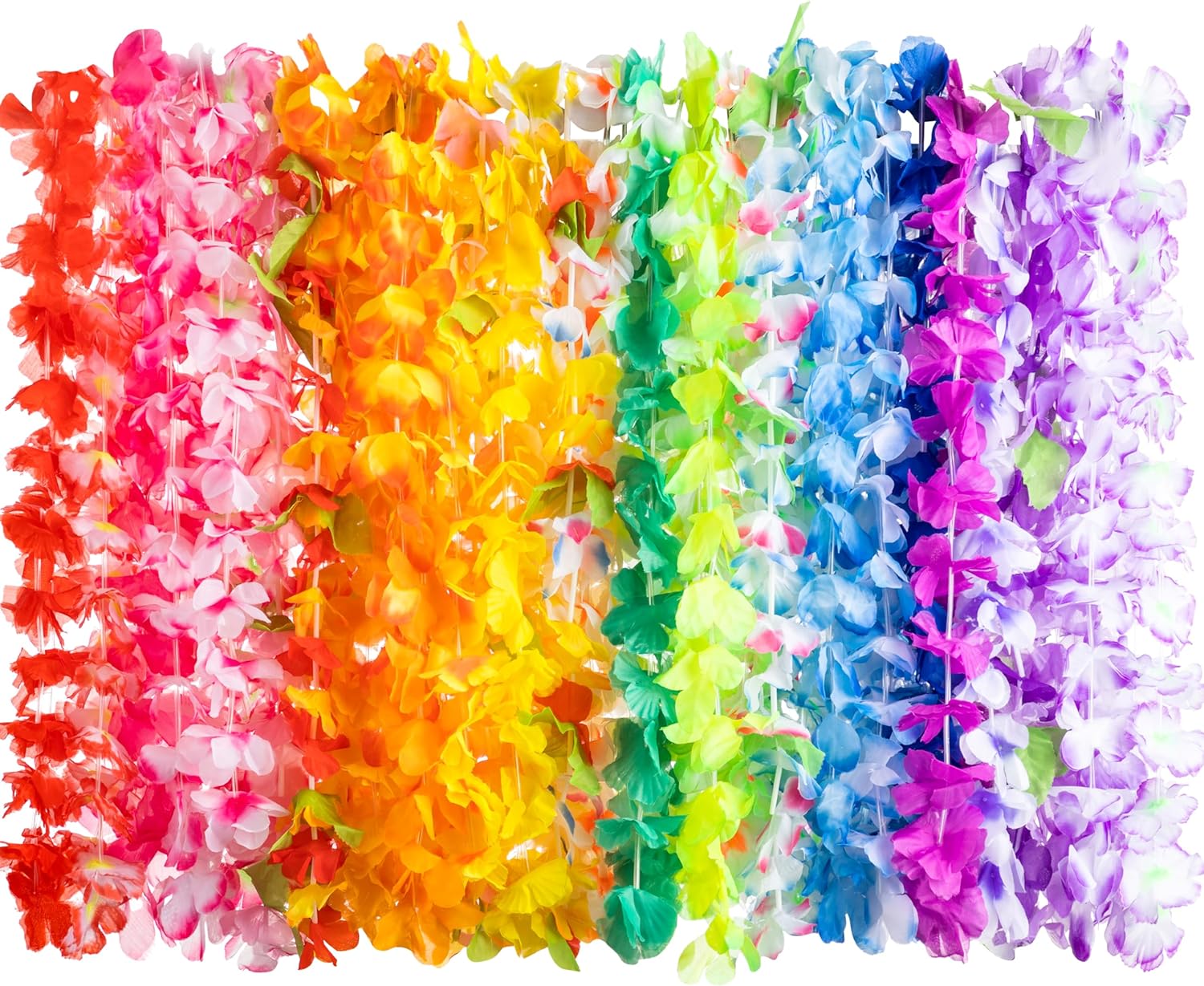 JOYIN Toy, Special Toy 24 Counts Hawaiian Leis Bulk, Innovative Tropical Flower...