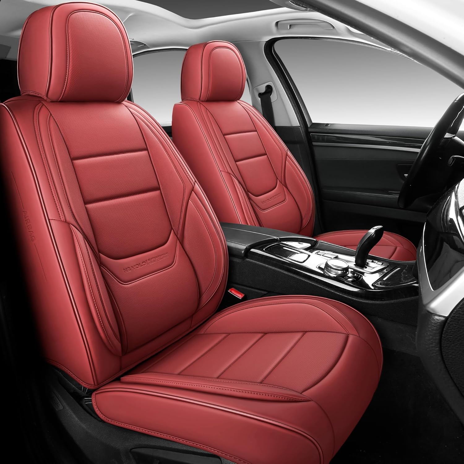 NS YOLO Full Coverage Car Seat Covers, Special Universal Fit for Cars, SUVs, Pic...