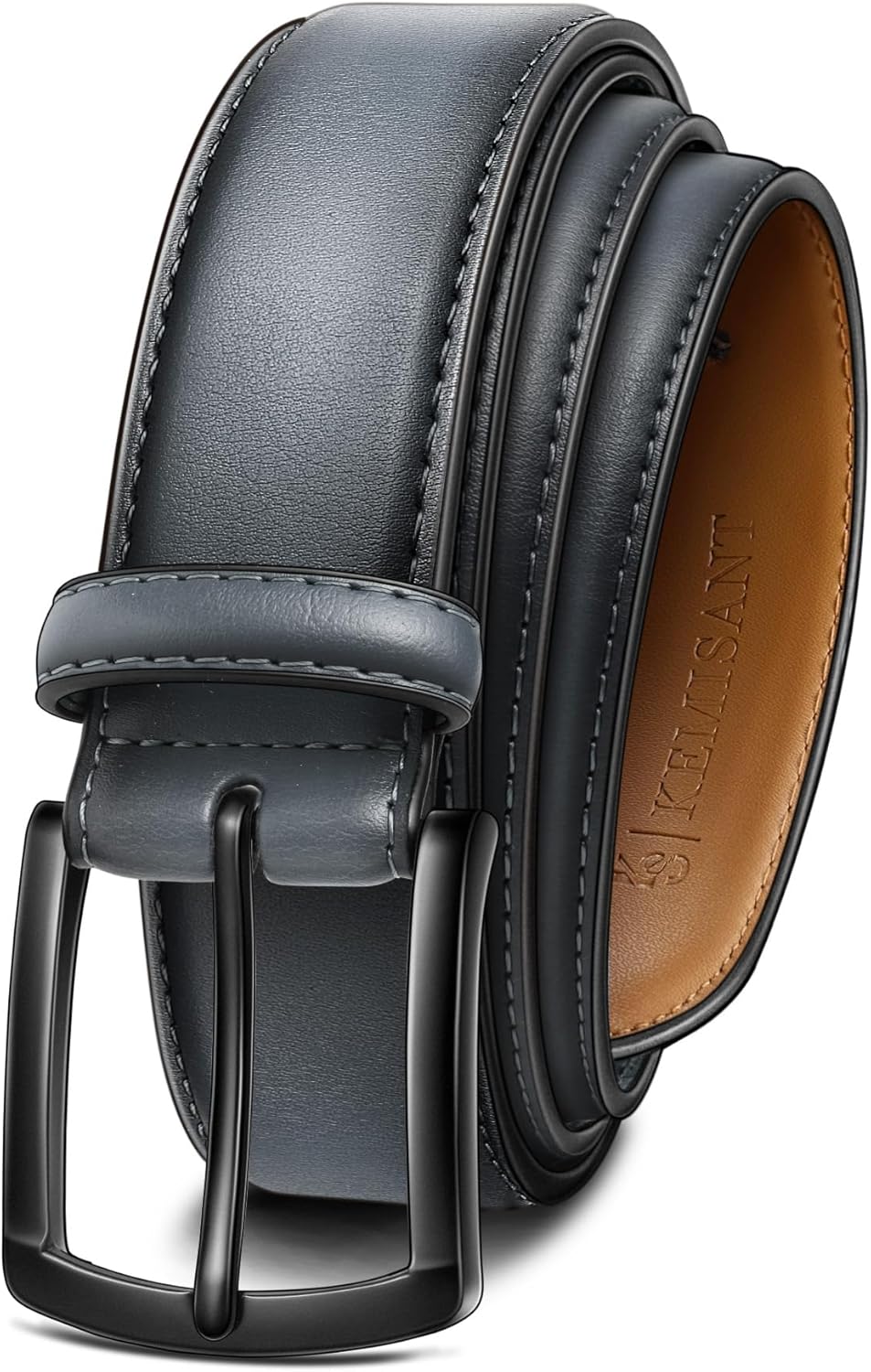 KEMISANT Men Belt, Special Genuine Leather Belt for Men, High-Quality Dress Belt...