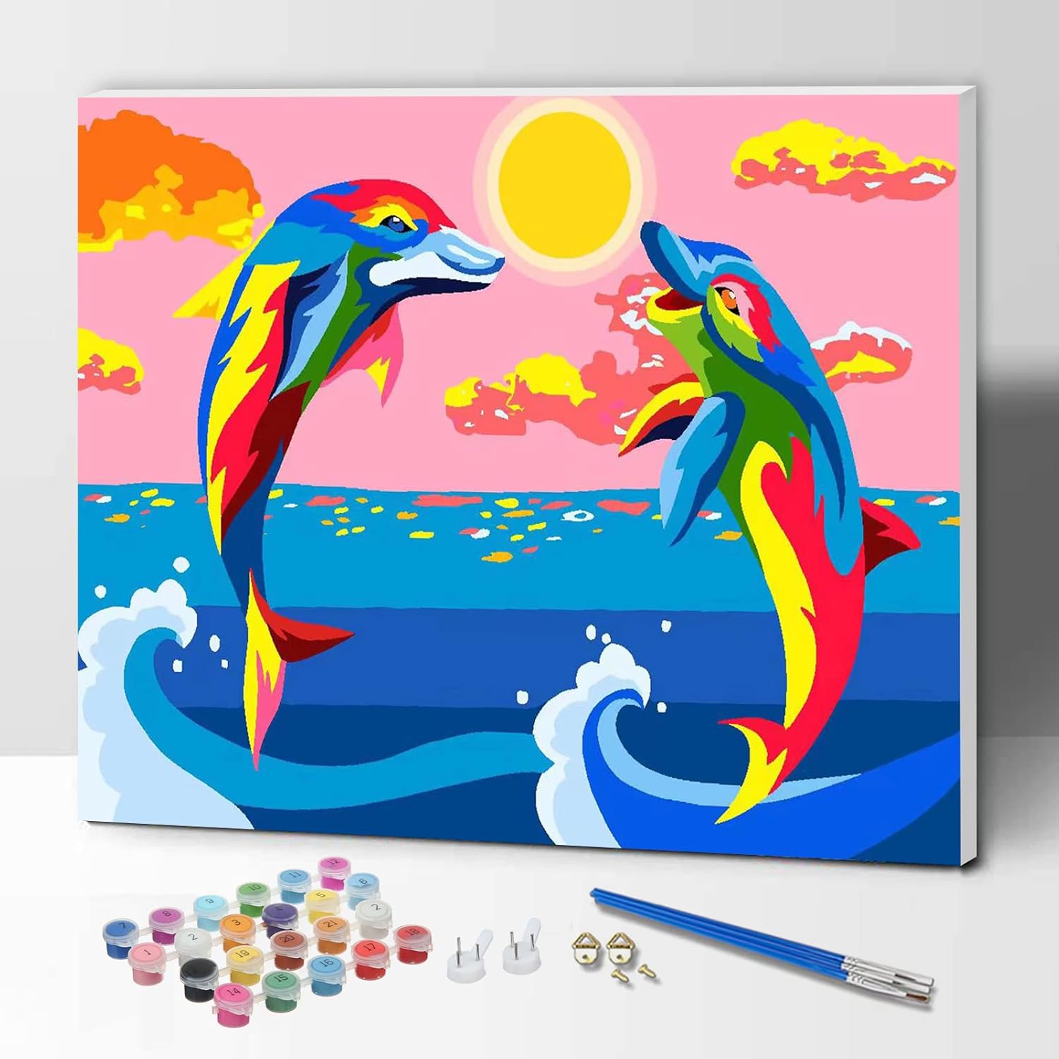ifymei Paint by Numbers, Special DIY Canvas Painting Kits, Innovative Painting T...