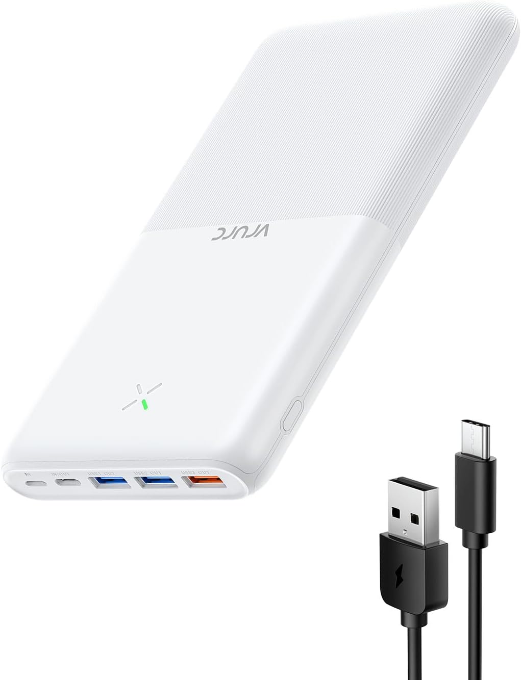 VRURC Power bank 30000mAh,20W Fast Charge PD 18W QC 3.0 USB C Portable Charger B...