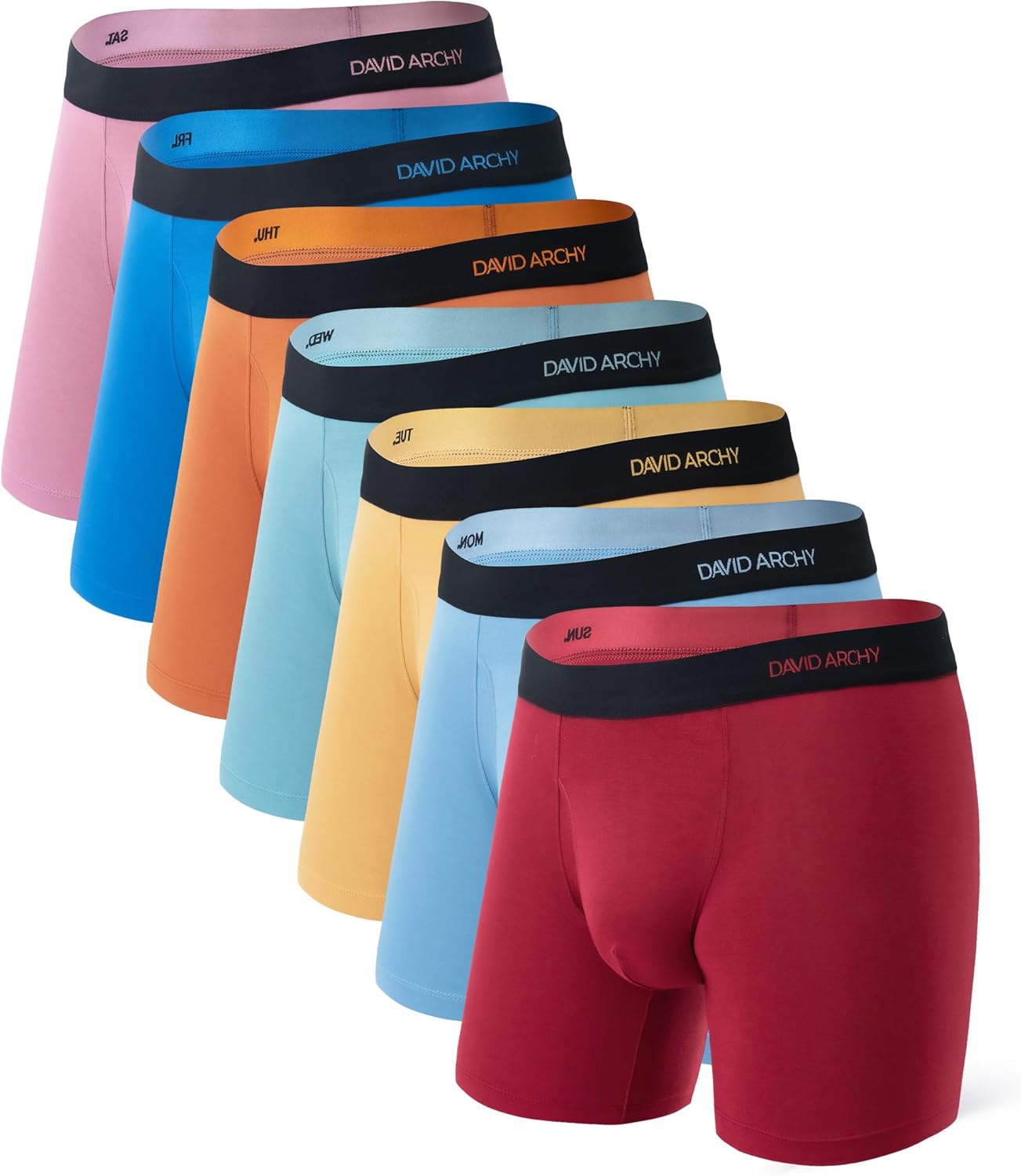 DAVID ARCHY Mens Underwear, Special Underwear Made from Bamboo Rayon, Innovative...