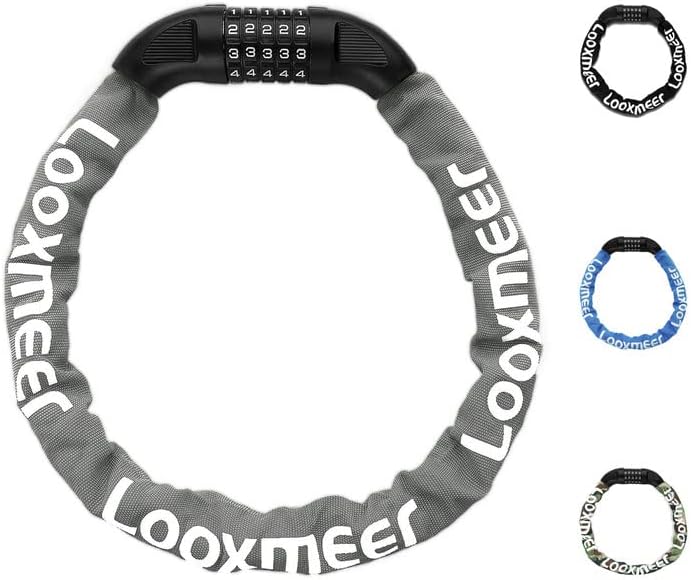 Looxmeer Bike Lock/Heavy Duty Bicycle Lock/High Se...