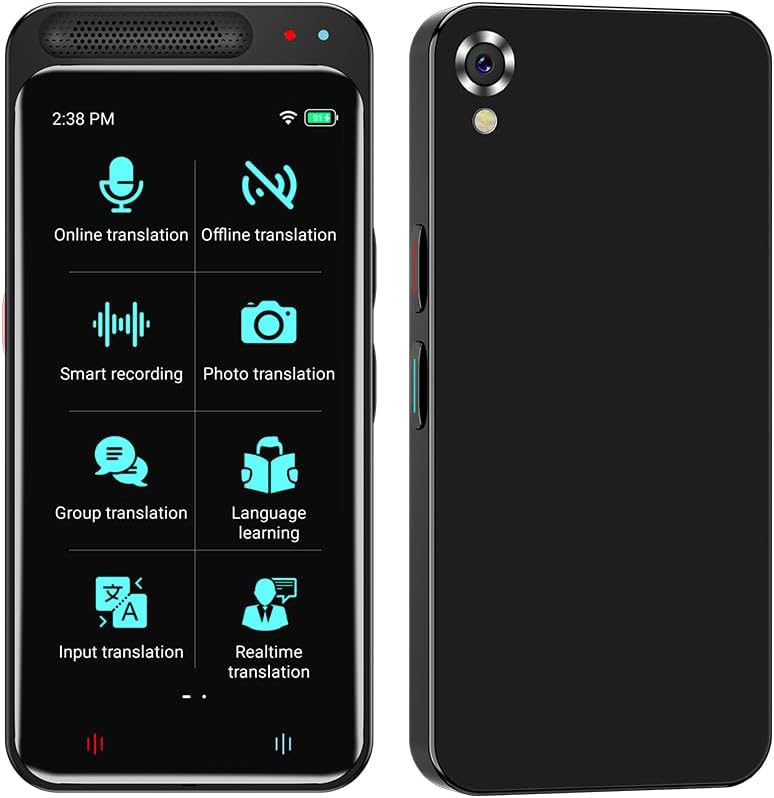 Language Translator Device, Special Real-Time Voice Translator with Support for...