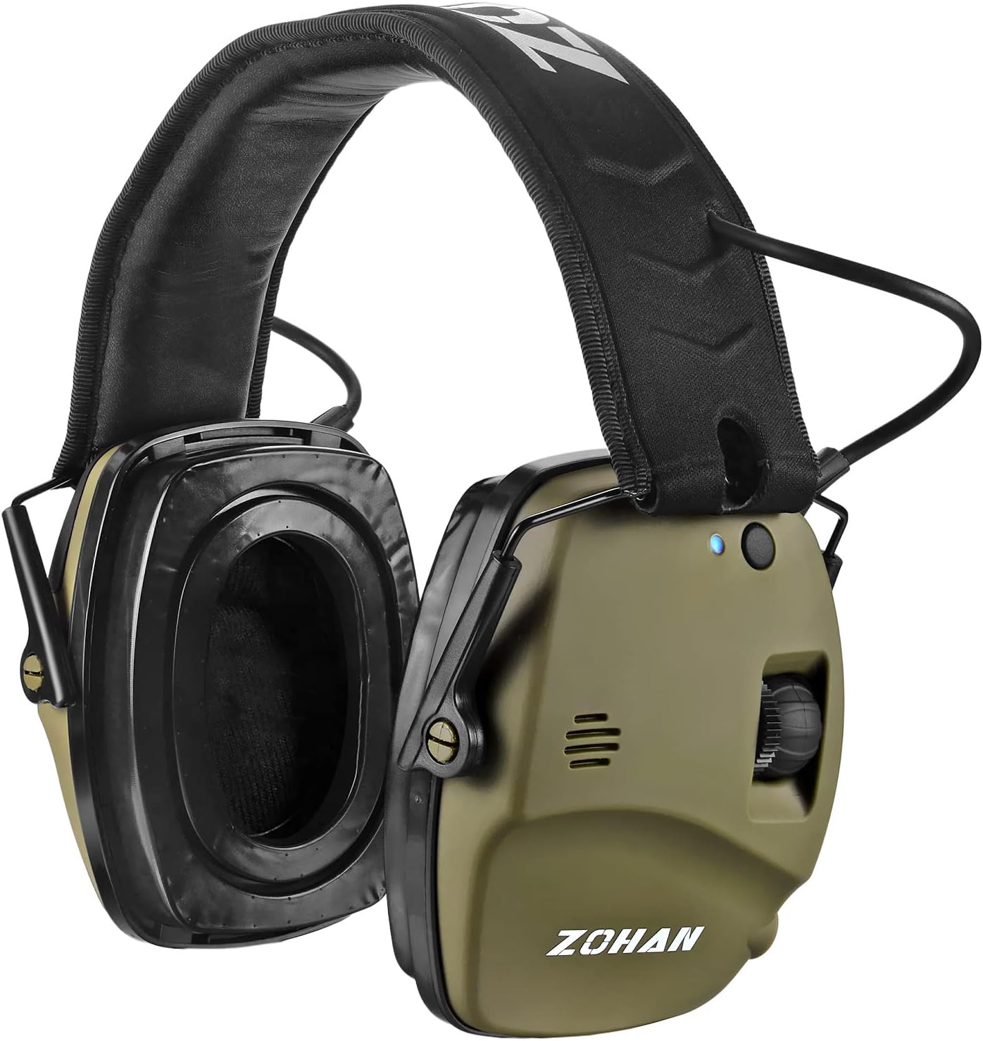 ZOHAN 035 Bluetooth 5.4 Shooting Ear Protection, Special Earmuff With Active Noi...