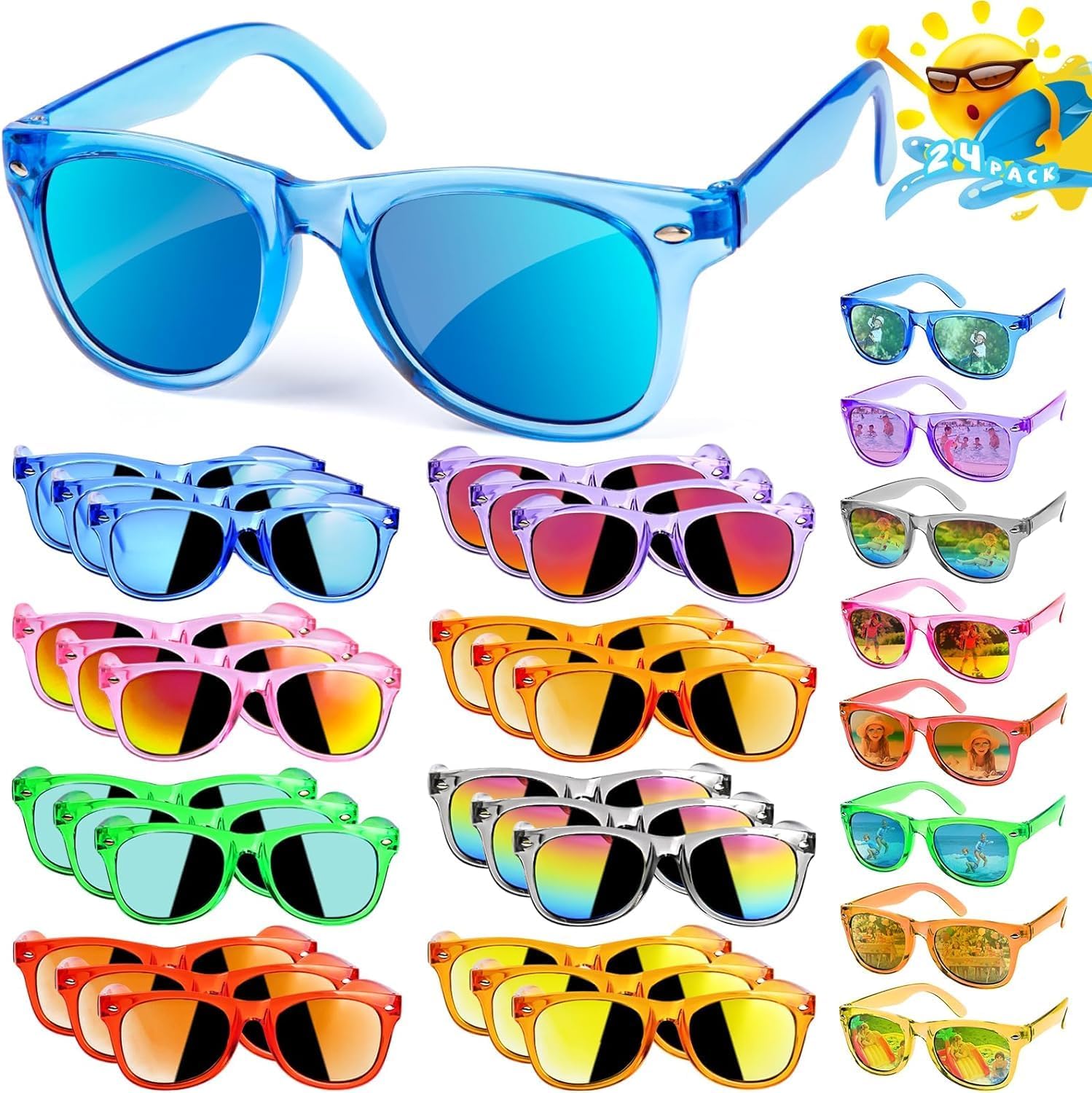 Kids Sunglasses Bulk Party Favors, Special Sunglas...