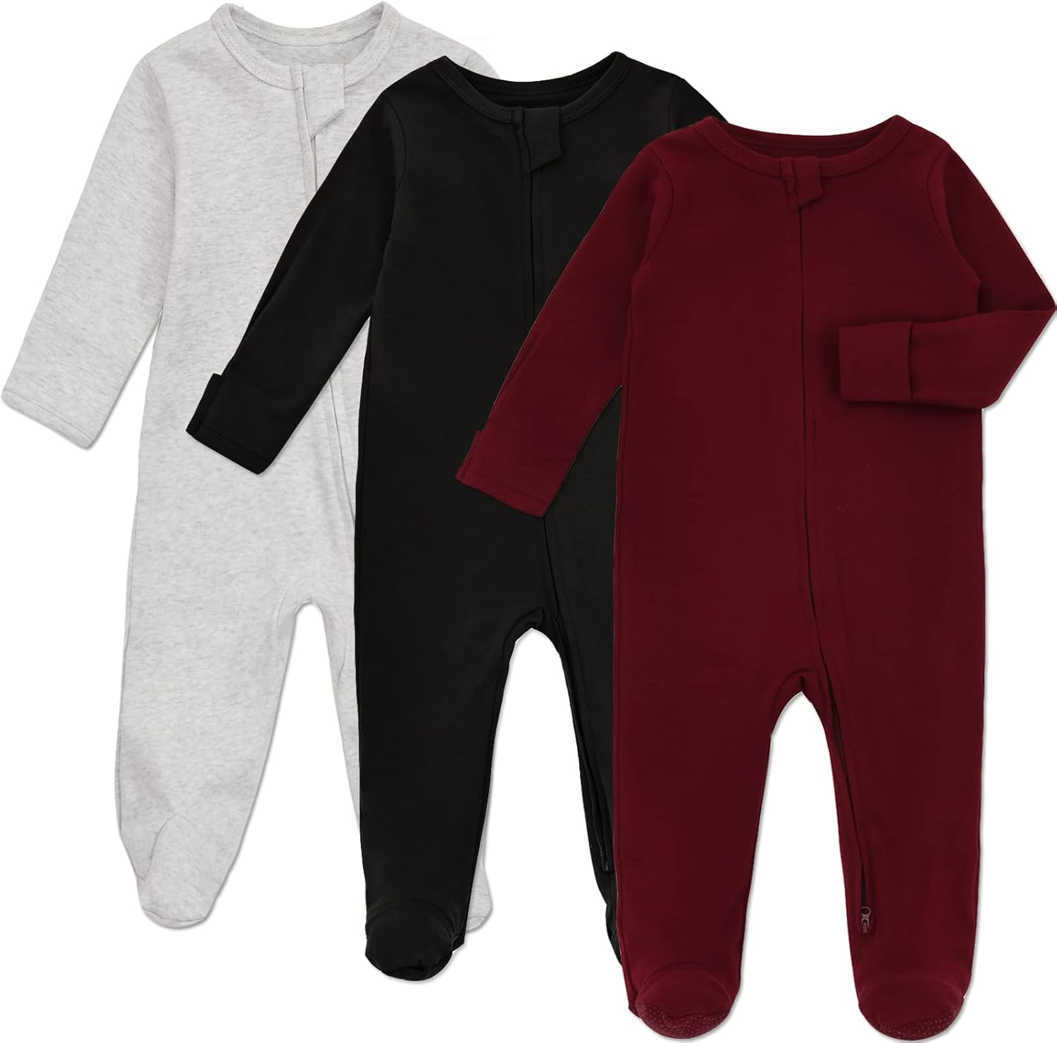 Ultra-Soft Aablexema Baby Footie Pajama, Special Pajama with Mitten Cuffs, High-...