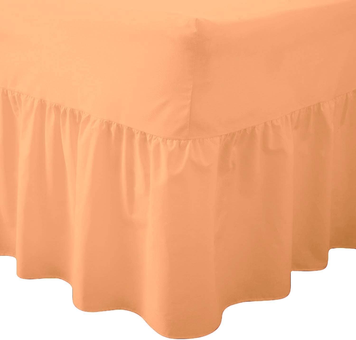 **Best Noor's Collections - Special Valance Sheet, Unique Plain Dyed Fitted Shee...