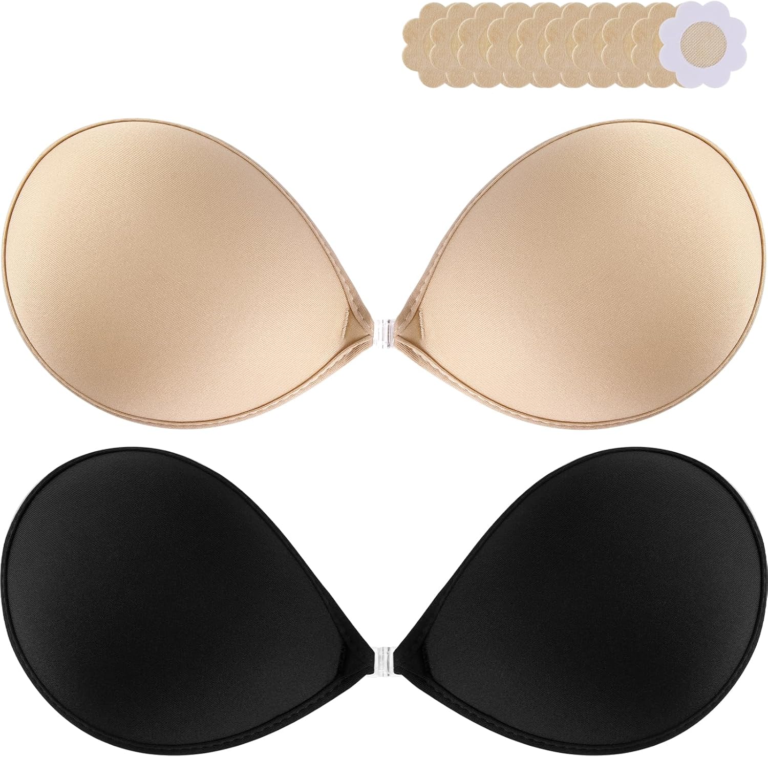 Sticky Bra, Unique Invisible Backless Strapless Bras, High-Quality Sticky Boobs...