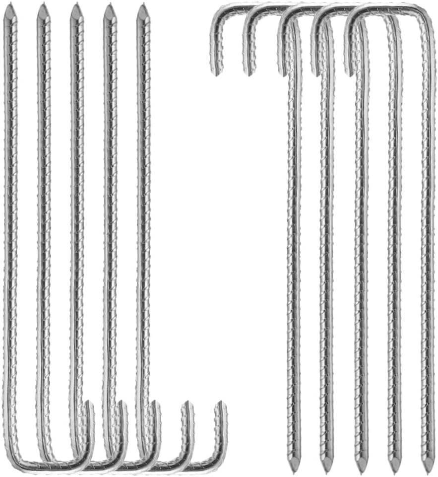 GREEN HAVEN Tent Pegs, Ultra-Strong Heavy Duty Tent Pegs Pack, Special Extra Thi...