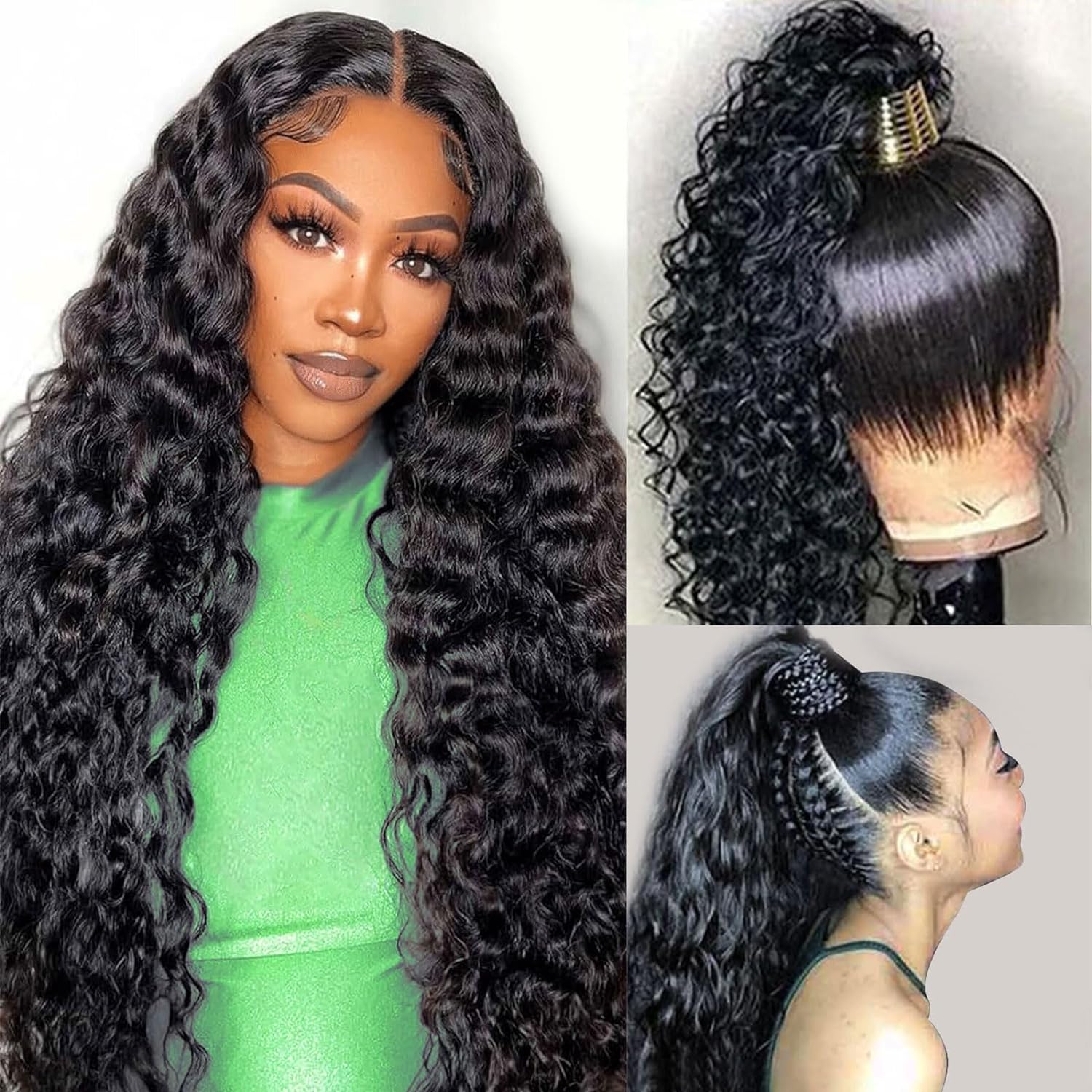 Sure! Here's the title adjusted as per the logic:

"Best 360 Water Wave Lace Fro...