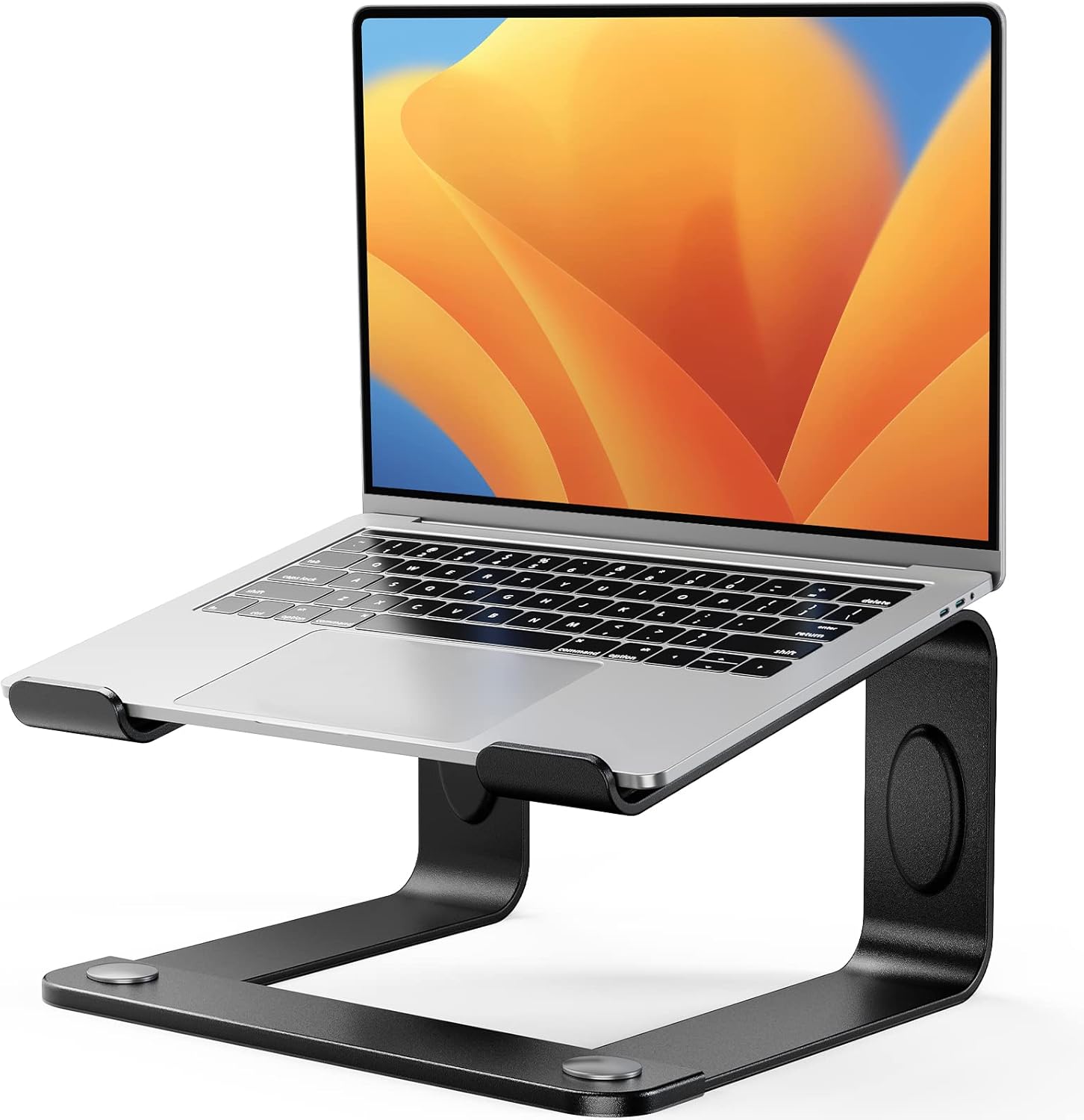 LORYERGO Laptop Stand, Ergonomic Laptop Riser Laptop Mount for Desk, Notebook St...