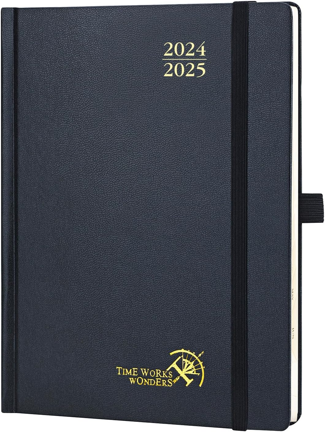 POPRUN Planner 2024-2025, Special Medium 6.5'' x 8.5'' Hard Cover, Innovative Ac...