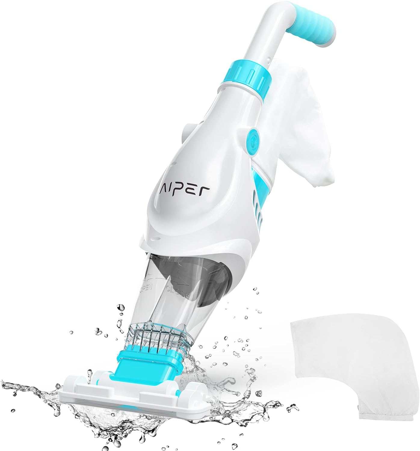 AIPER Pool Vacuum, Special Cordless Handheld Cleaner, Innovative Rechargeable Cl...