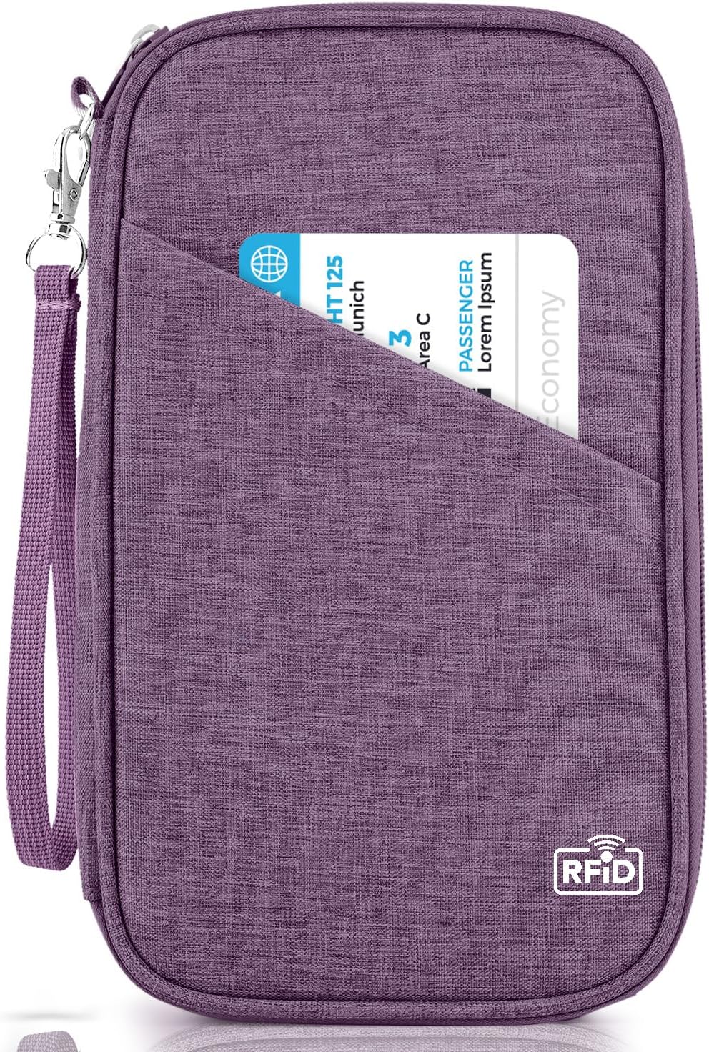 Passport Holder Family, Women Rfid Blocking Passport Wallet, Travel Essentials P...