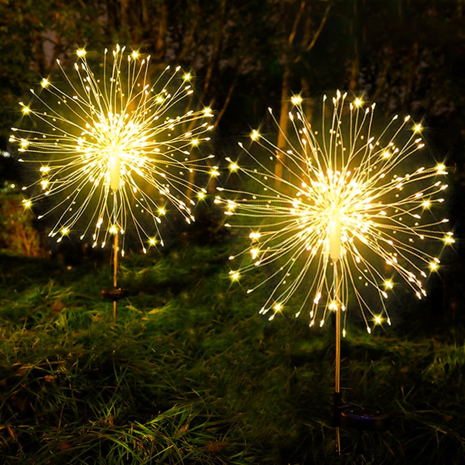Dekofun Solar Lights, Special Outdoor Garden 2 Pack with 120 LED, Innovative Sol...