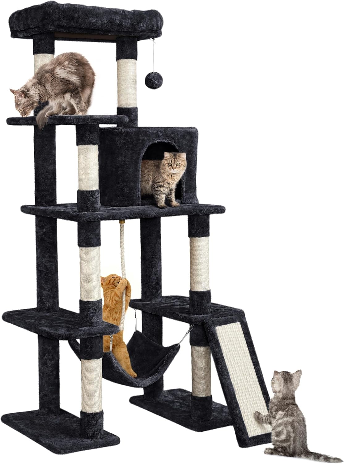 Yaheetech Cat Tree, High-Quality Cat Condo Furnitu...