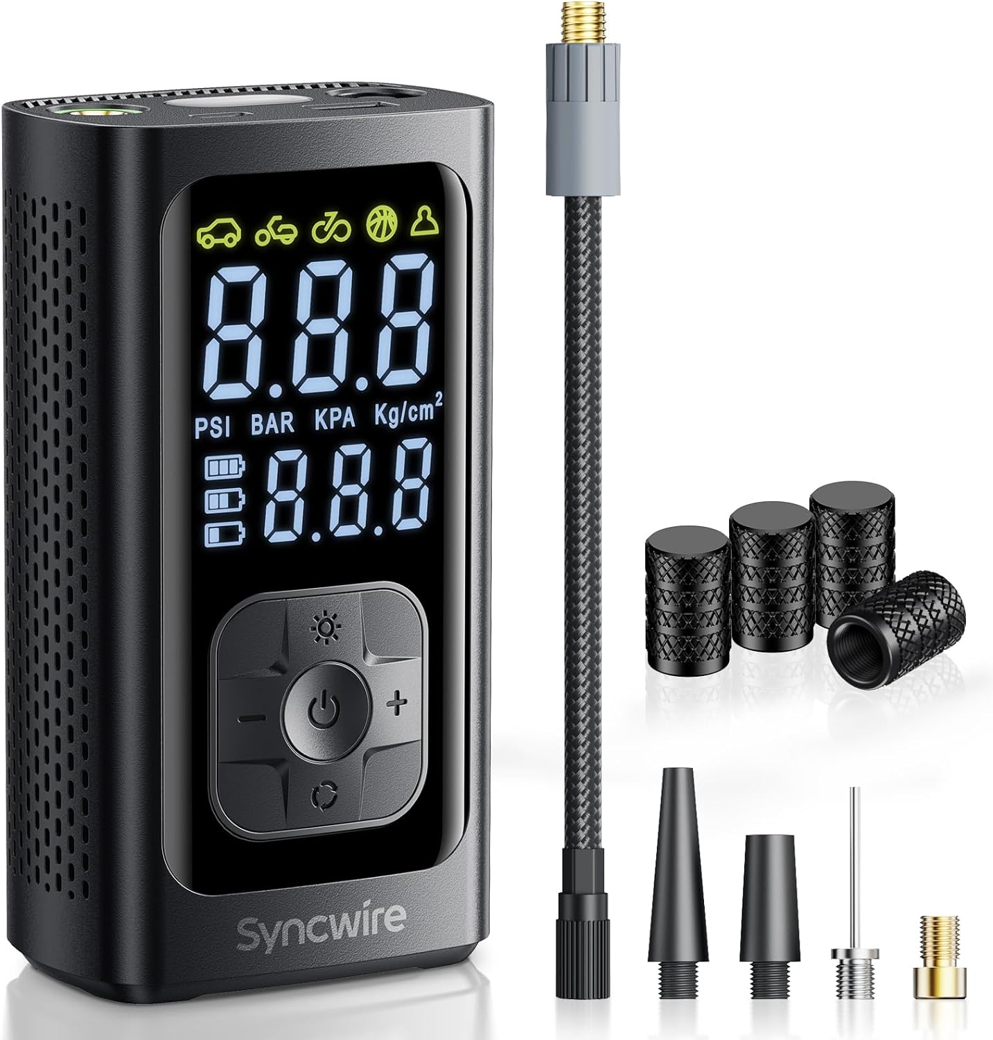 Syncwire Tire Inflator, Special Portable Air Compr...