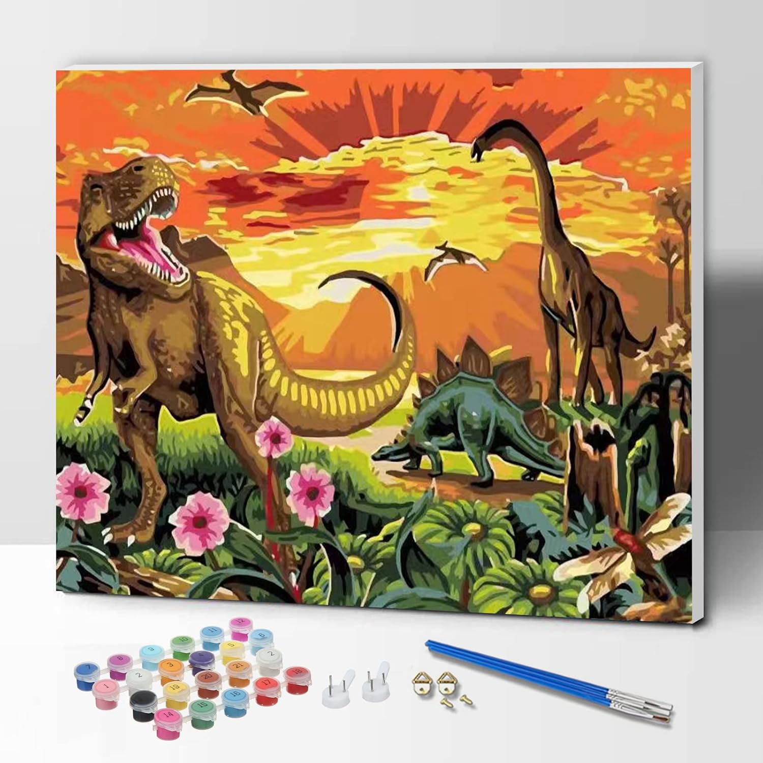 ifymei Paint by Numbers, Special Canvas Painting Kits for Kids and Adults Beginn...
