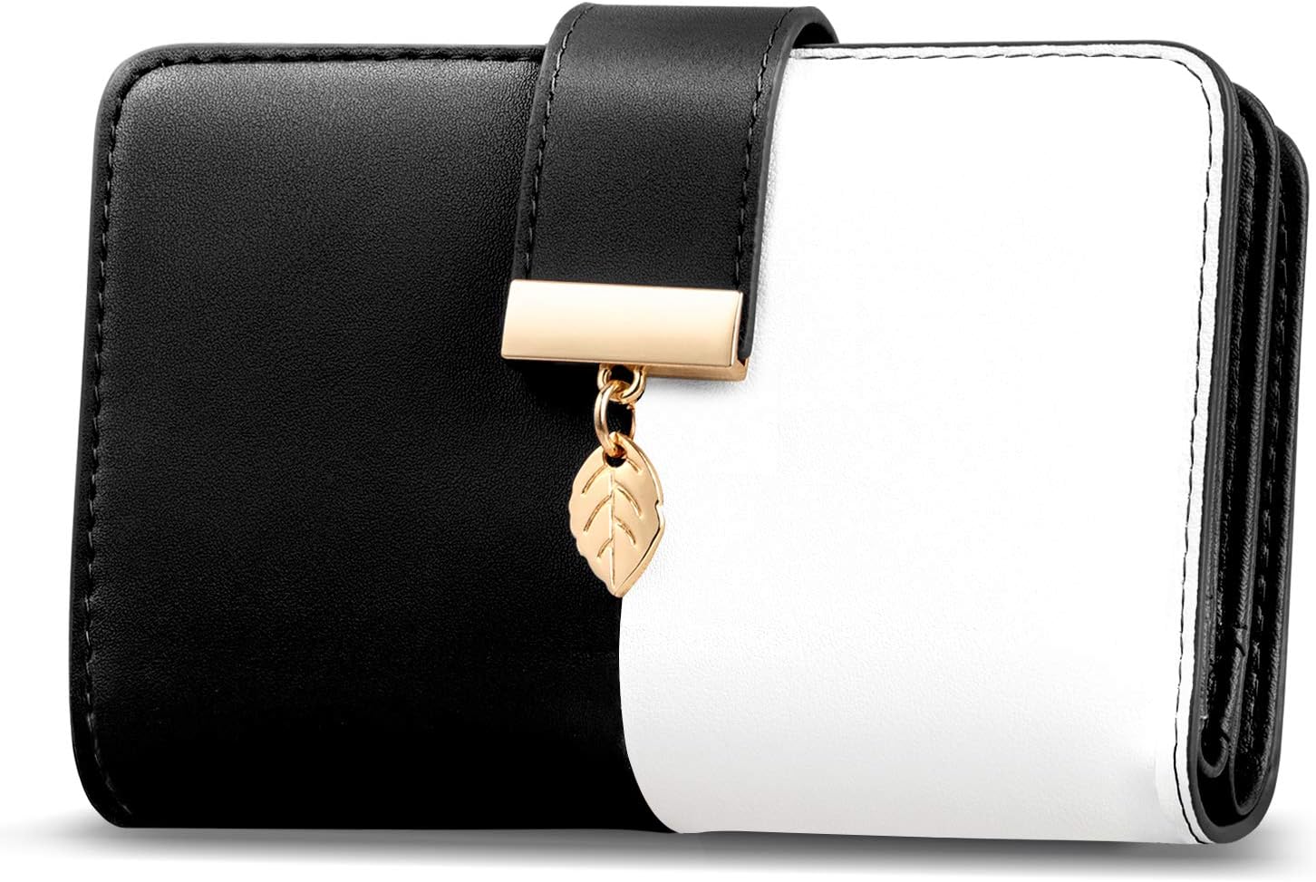 Faneam Leather Wallet for Women RFID Blocking Wallet Women's Small Purse Ladies...