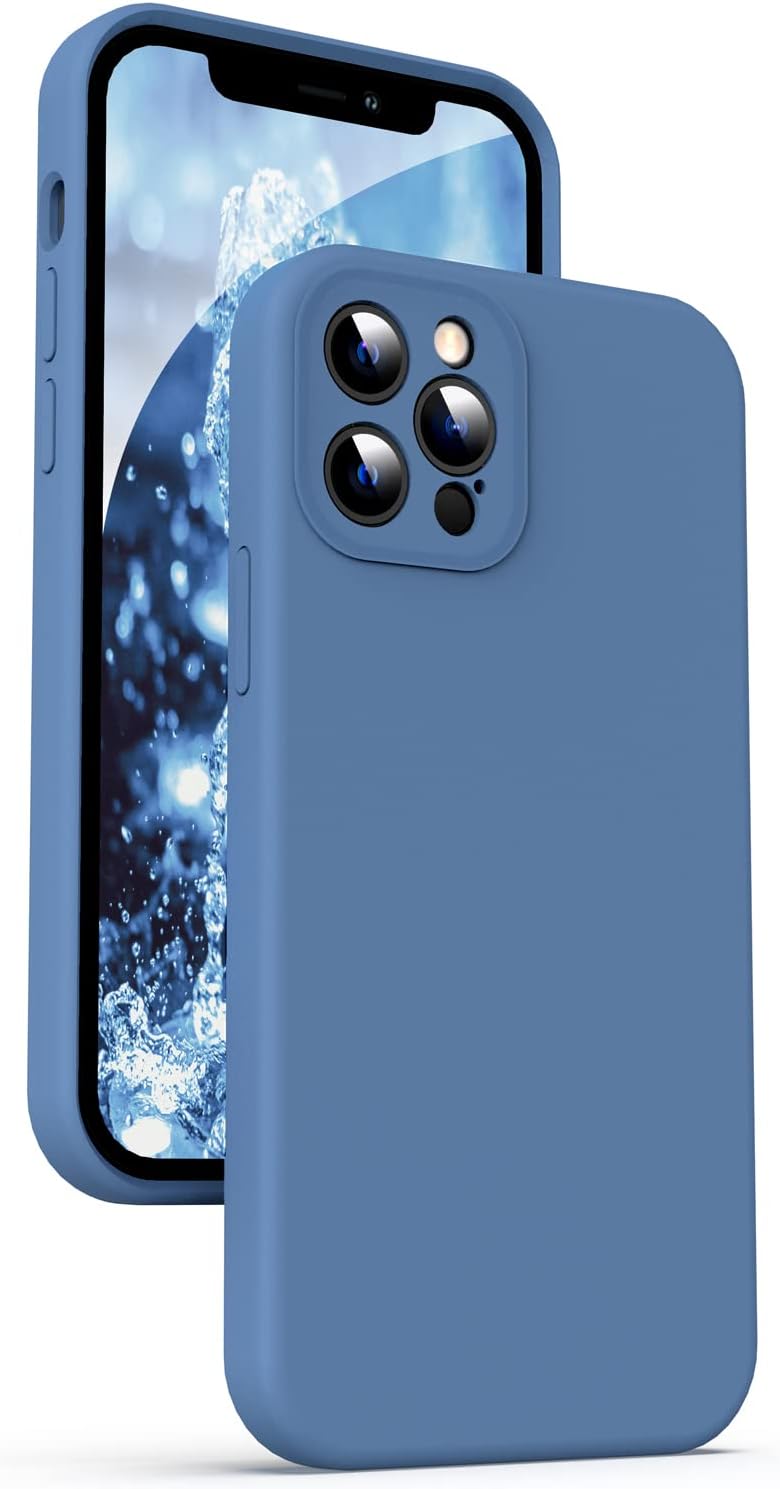 Supdeal Liquid Silicone Case for iPhone 12 Pro, Special Camera Protection, Innov...