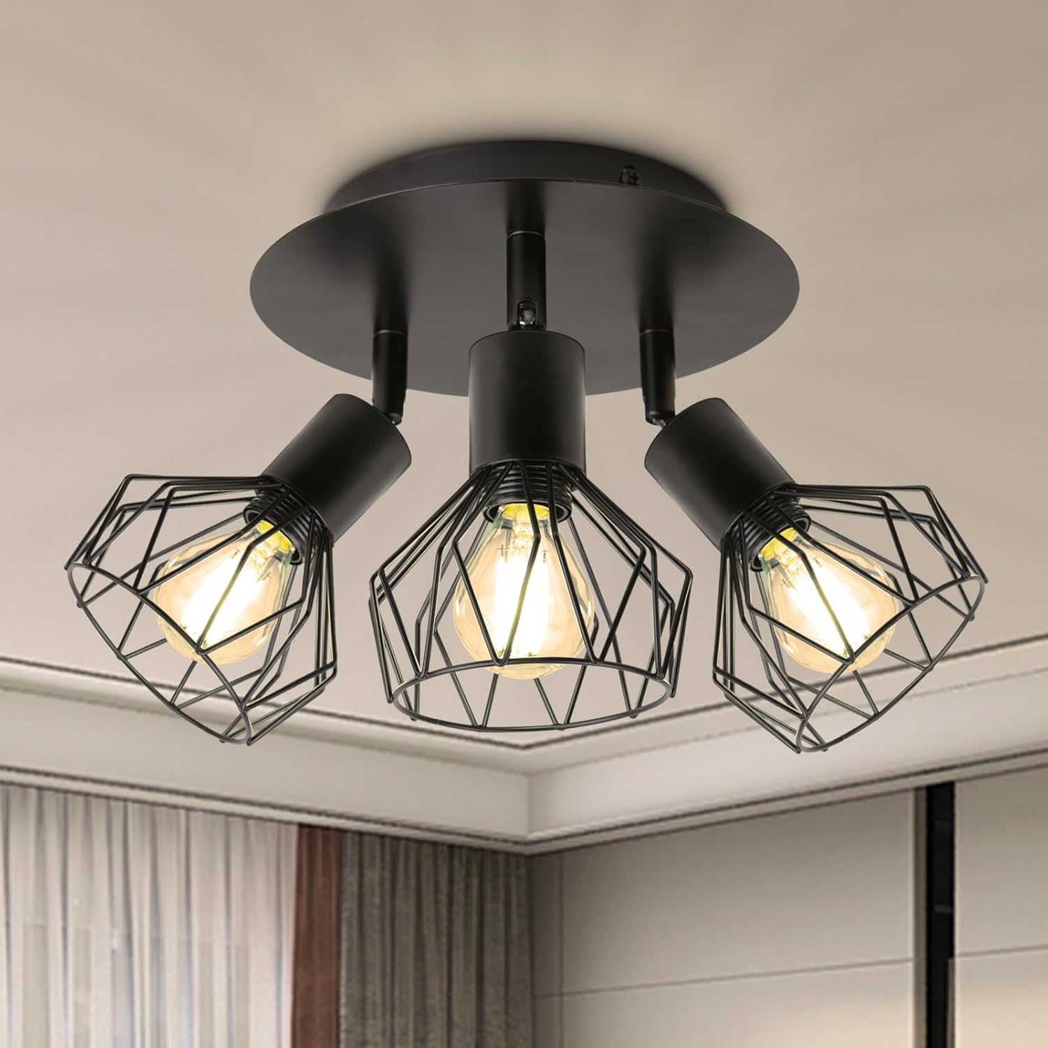 CANMEIJIA Spotlights, Special Ceiling Lights for Kitchen, Unique Spot Light Fitt...