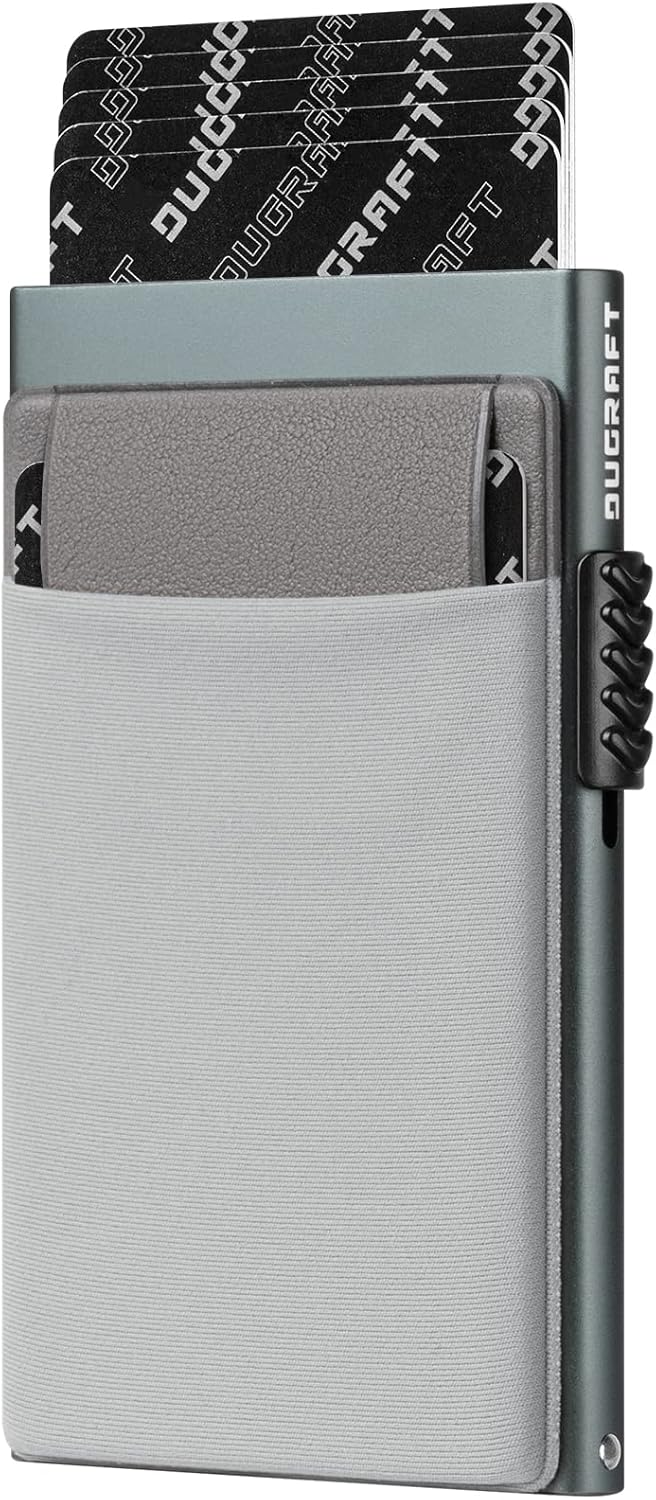 DUGRAFT Card Holder Wallet, Special Wallet with Money Pocket, Innovative Mens Mi...