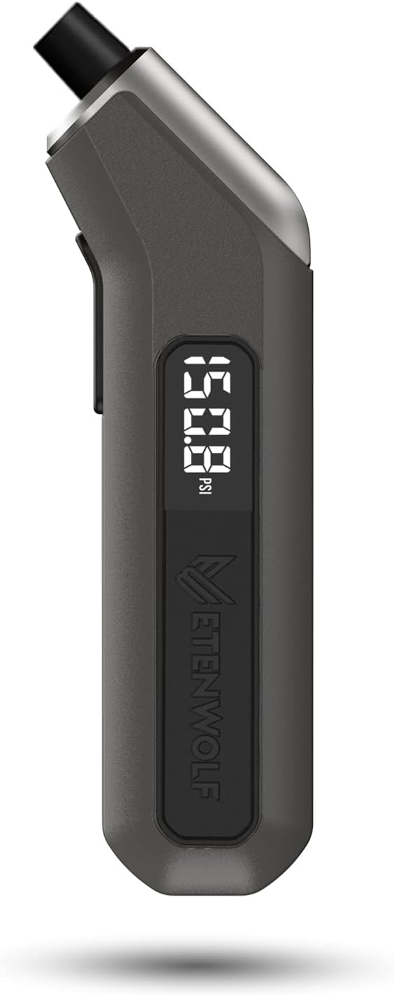 Digital Tire Pressure Gauge 3-200 PSI, Industrial Tire Gauge Calibrated to ANSI...