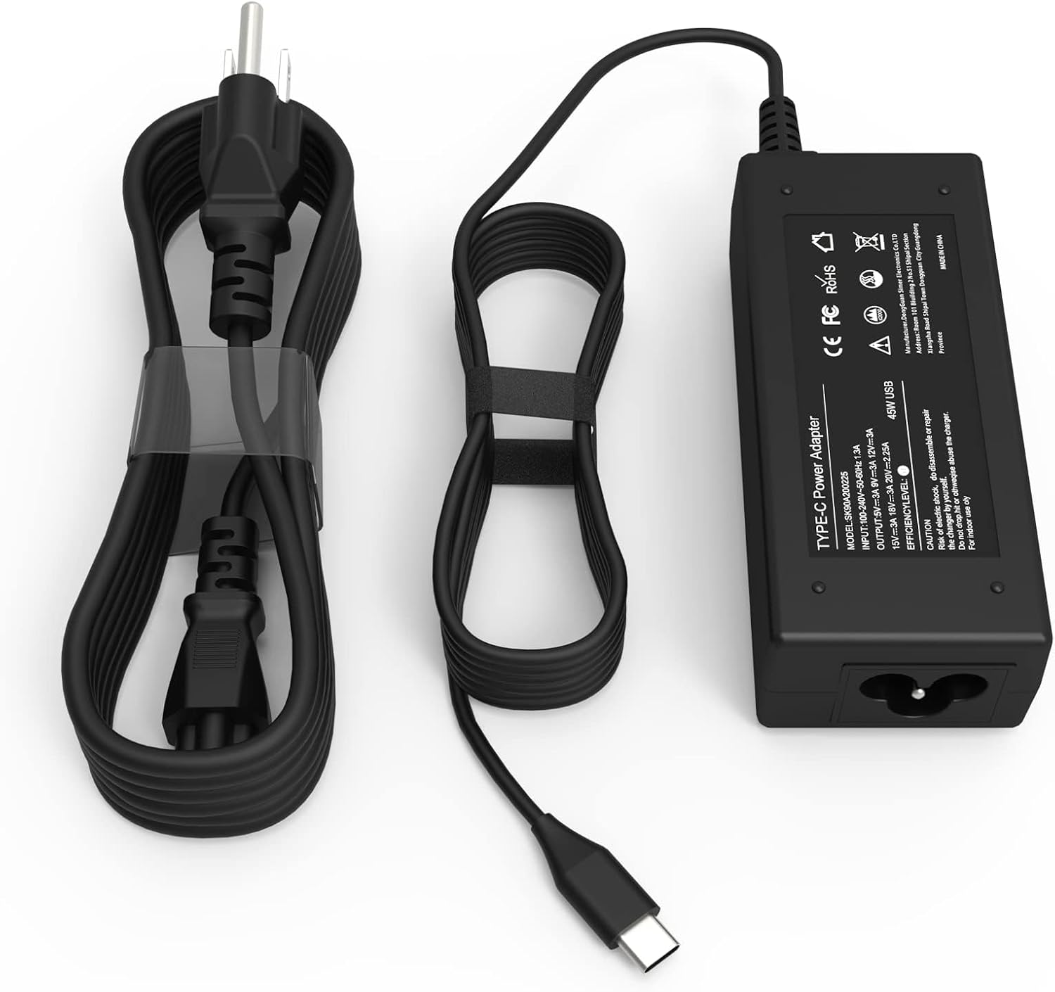 Universal 45W Type C USB C Chromebook Charger Lapt...