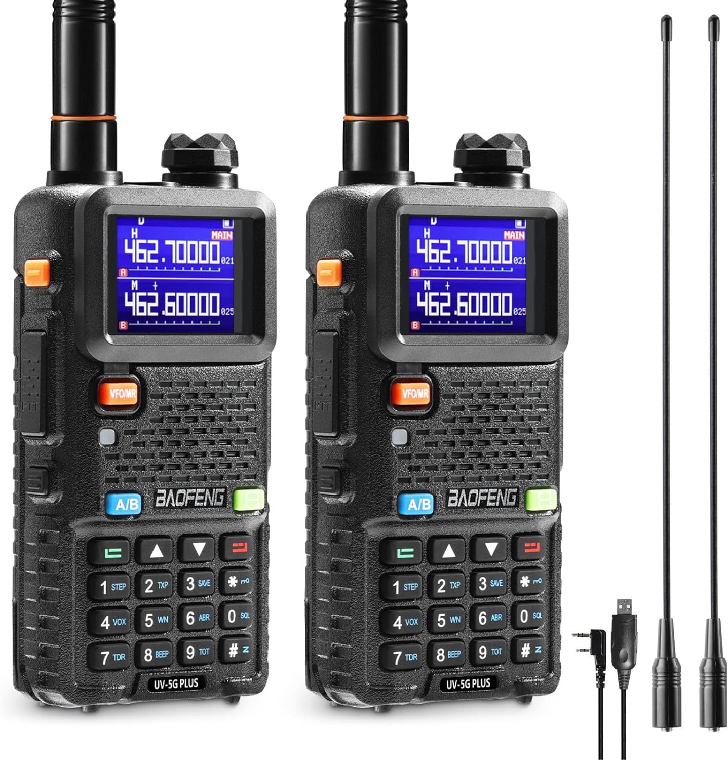 BAOFENG UV-5G Plus GMRS Handheld Radio, Special Tw...
