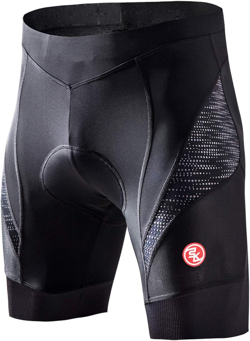 Souke Sports Men's Cycling Shorts, Special Bicycle Bike Pants with 4D High Densi...
