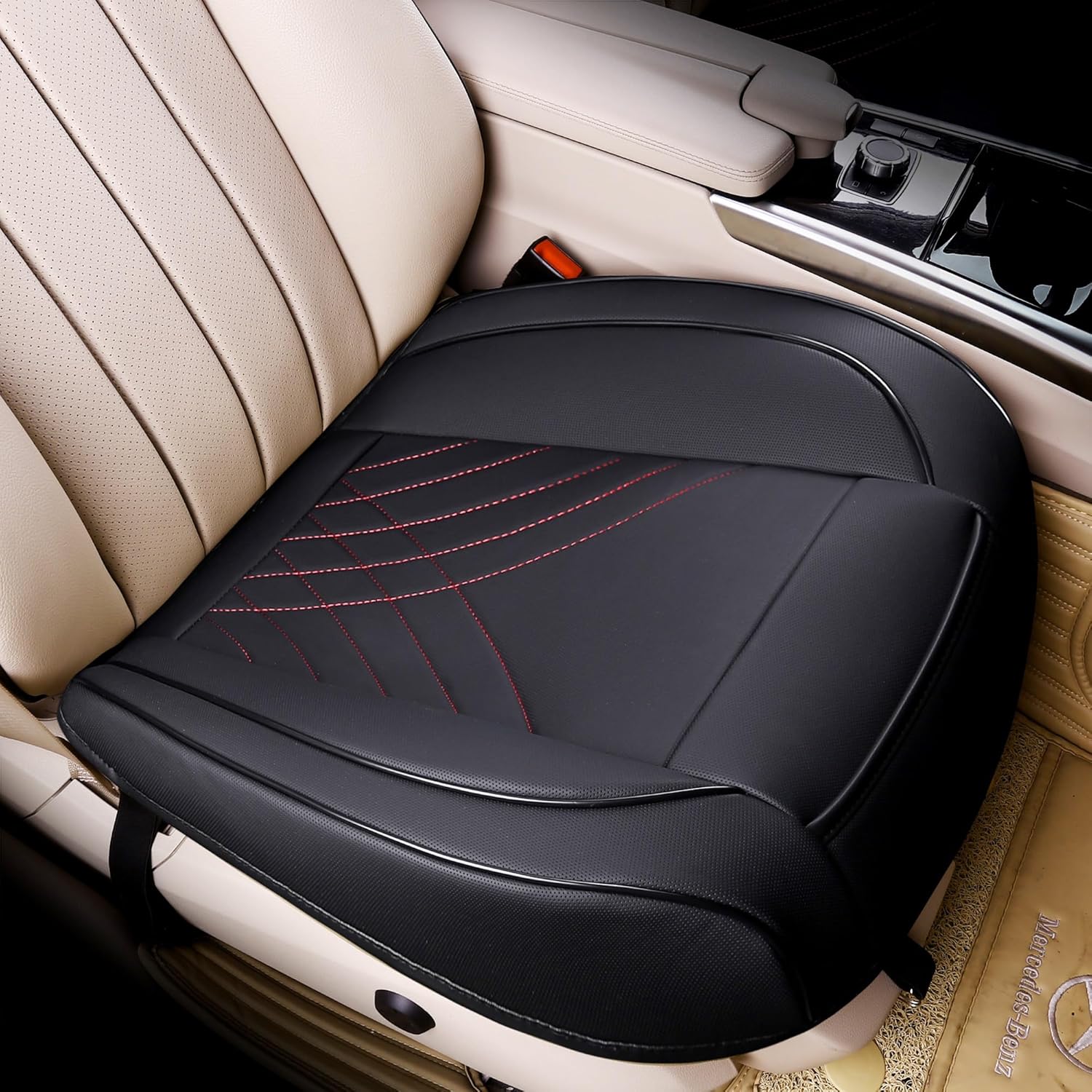 Kingphenix Premium PU Car Seat Cover, Special Front Seat Protector, Innovative P...