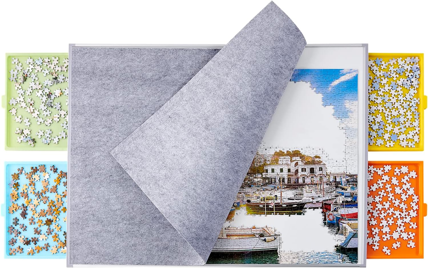 1500 Piece Non-Wood Jigsaw Puzzle Board, Special P...