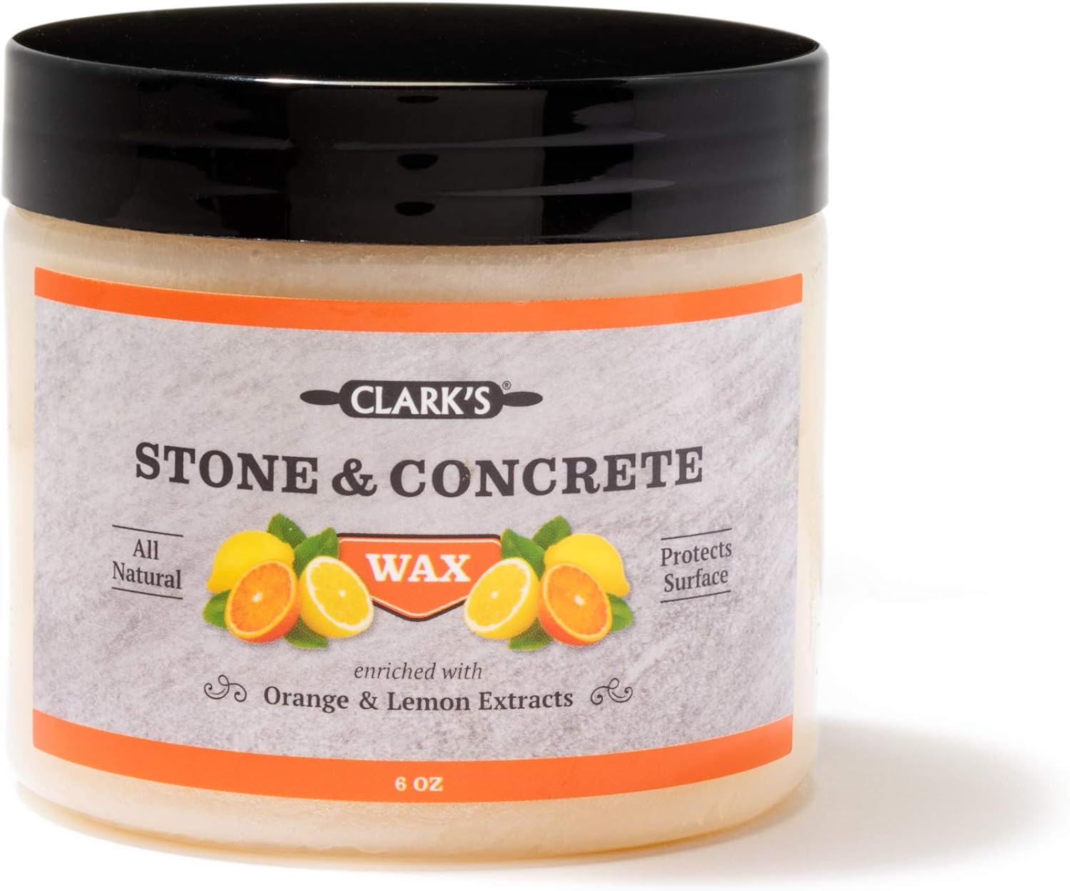 Special CLARK'S Soapstone Slate and Concrete Wax, Enriched with Lemon, Innovativ...