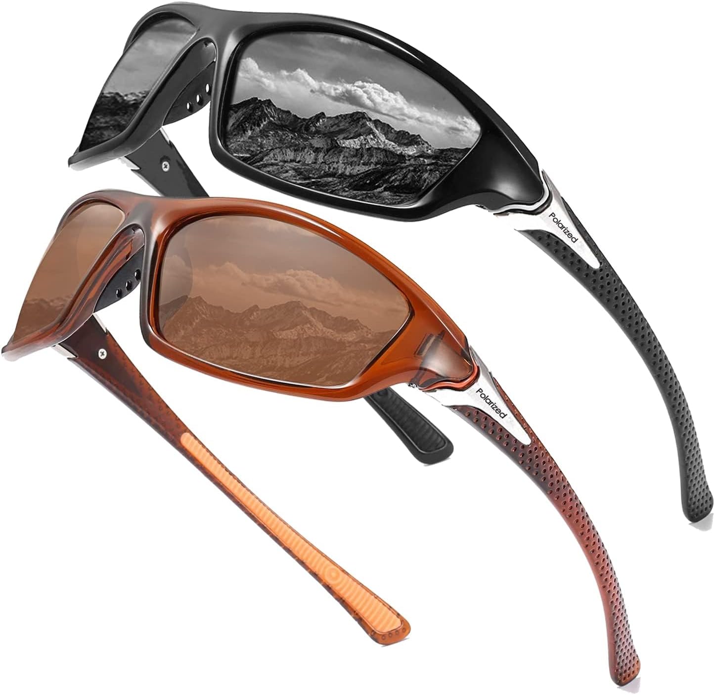 Perfectmiaoxuan Polarized sunglasses for men/women;HD pilot lenses light frame;...