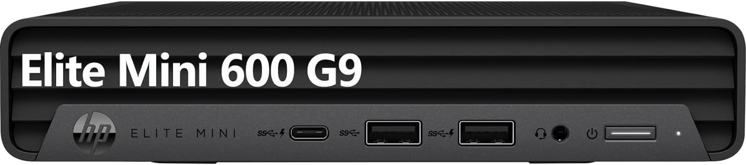 HP Elite Mini 600 G9 MFF Business Desktop Computer, 13th Gen Intel 14 Cores i5-1...