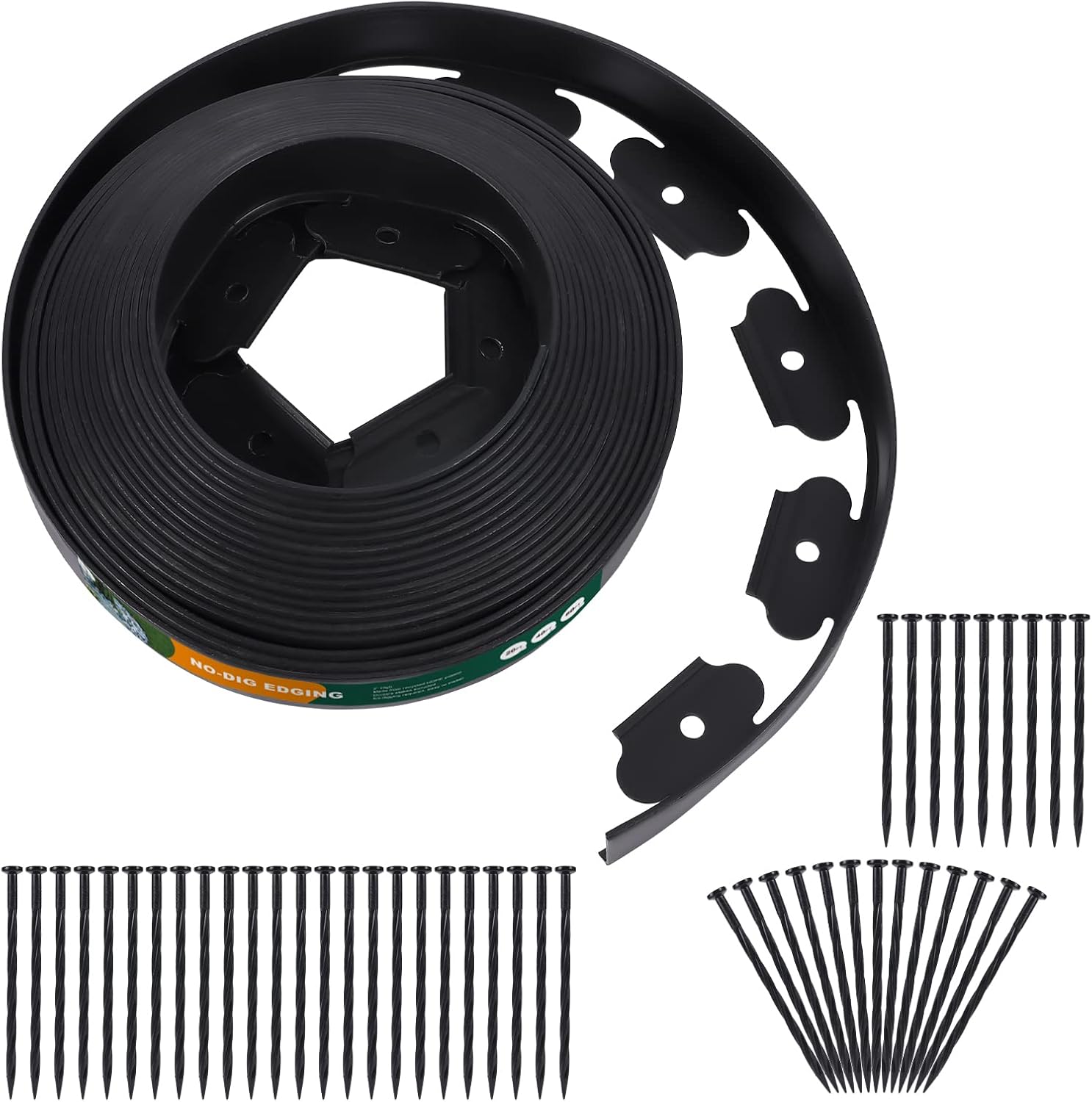 No Dig Durable Garden Landscape Edging Kit, Specia...