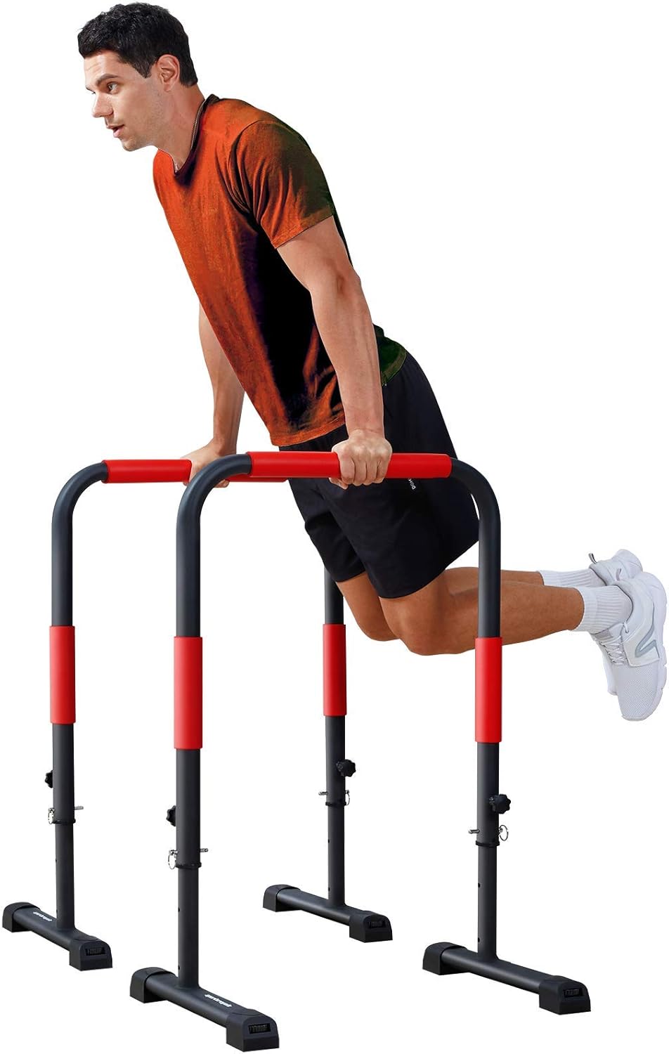 Sportsroyals Dip Bars, Special Adjustable Dip Stand Station for Home Workouts, I...