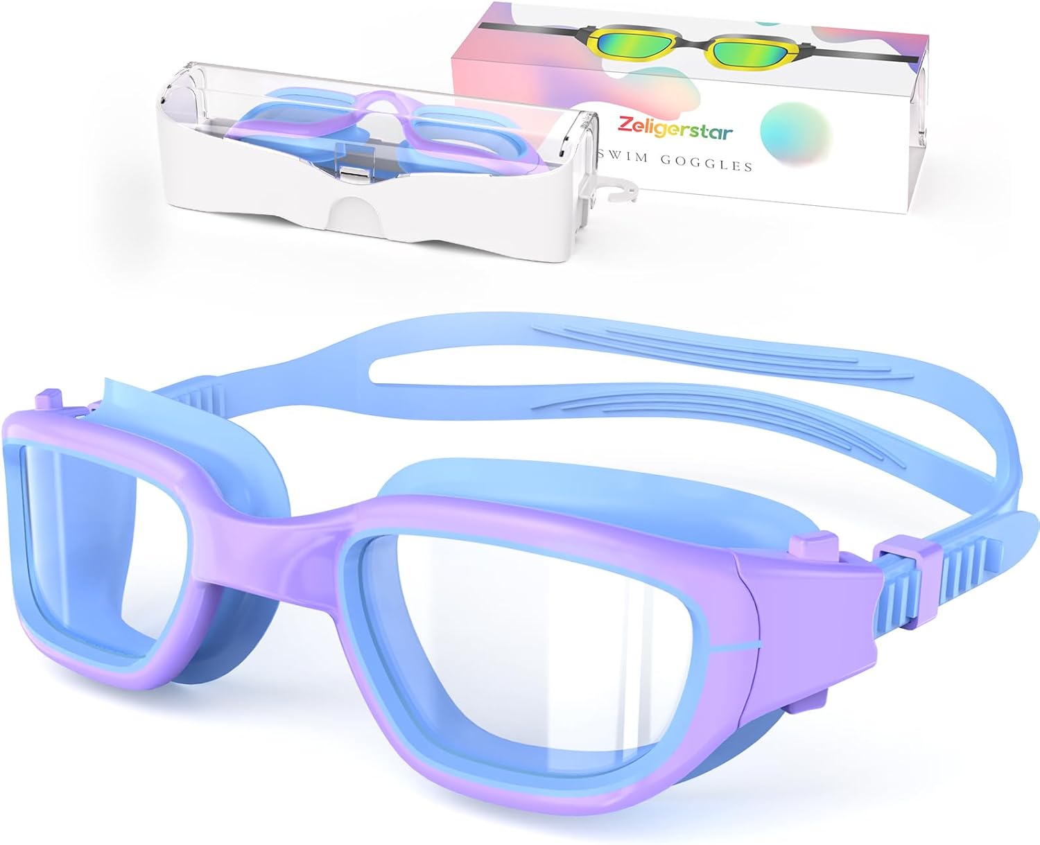 Zeligerstar Kids Swimming Goggles, Special Anti Fo...