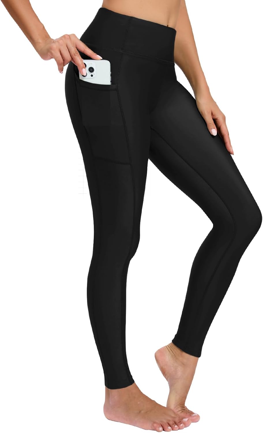 Havideto Womens Swimming Leggings, Innovative High Waisted Tummy Control Swim Pa...