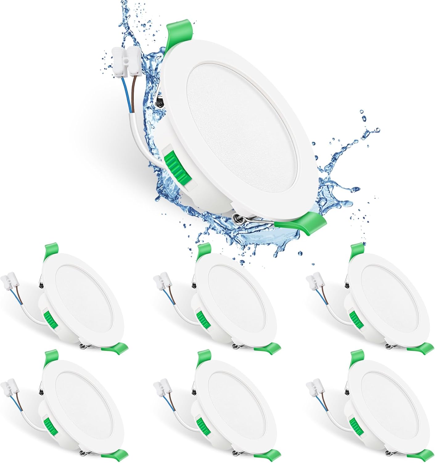 ALUSSO LIGHTING LED Downlights, Special Ceiling 7W Ultra Slim Dimmable Recessed...