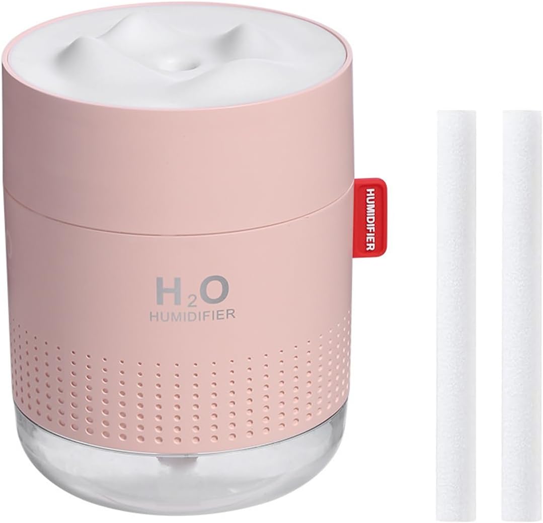 500ML Humidifier, Special Cool Mist Air Humidifier for Bedroom, Portable Persona...